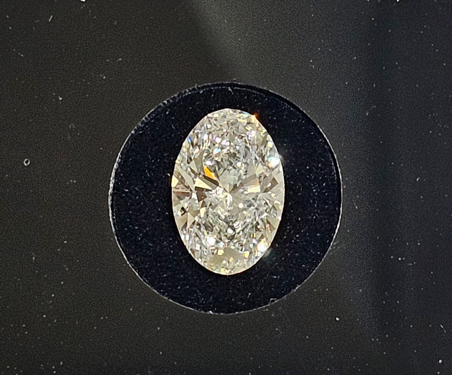 5.18ct F VS1 Oval Lab Grown Diamond