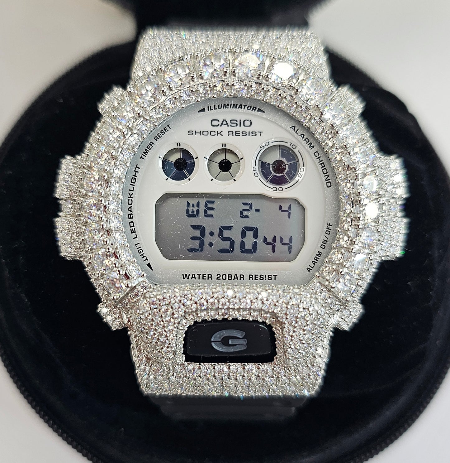VVS Moissanite G-Shock Watch