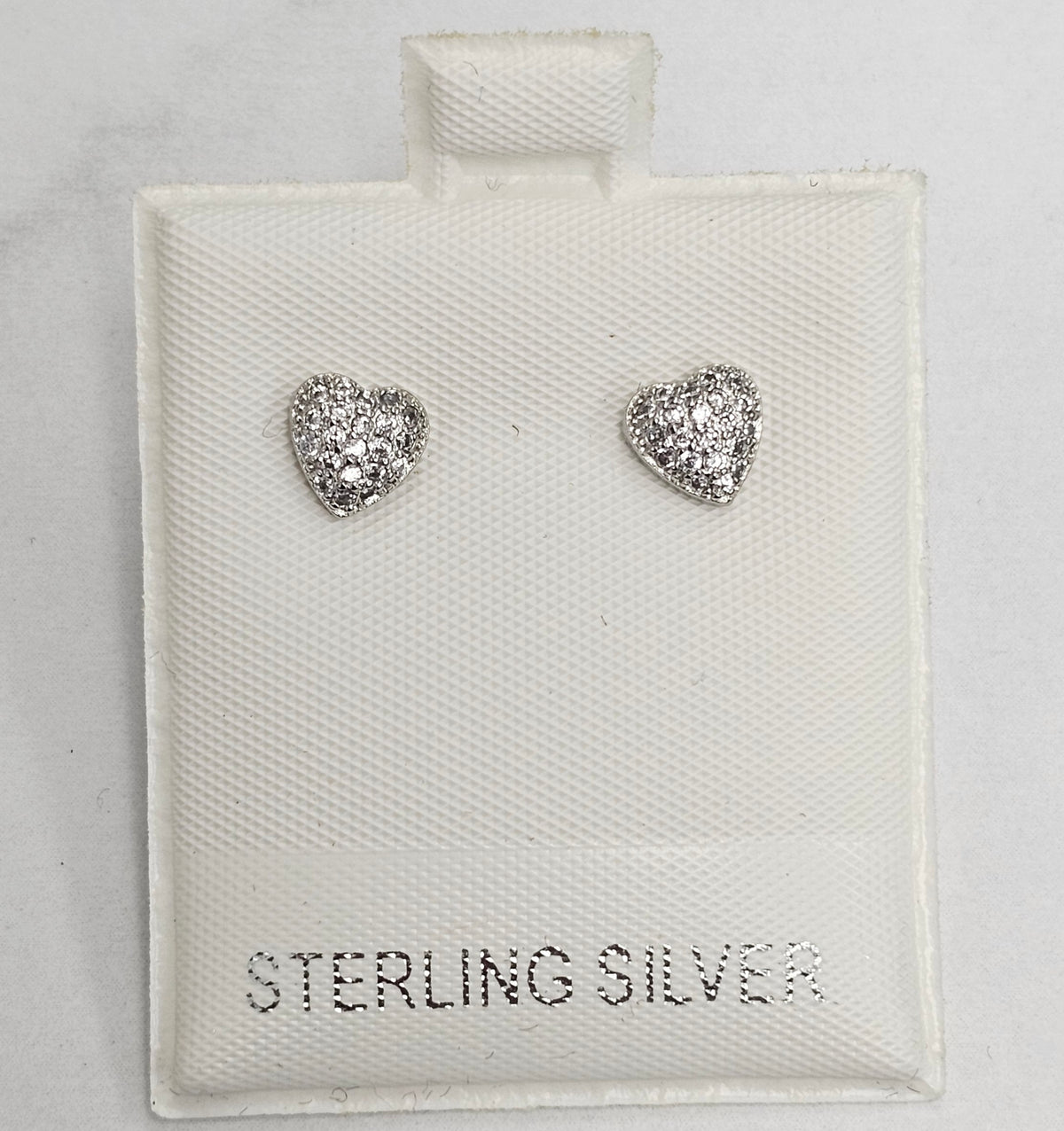 Silver Heart Earrings