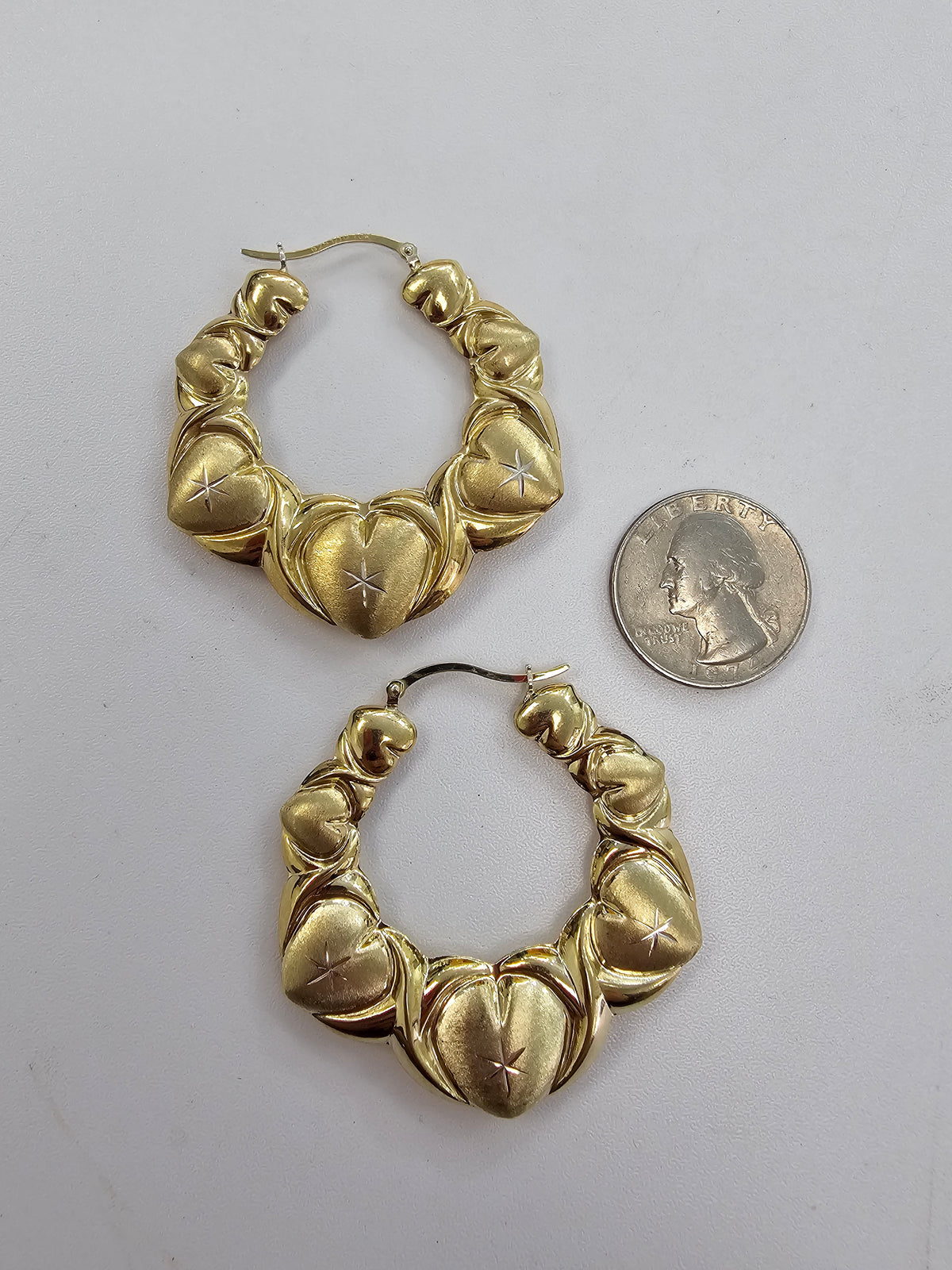 90/10 XO Hoop Earrings