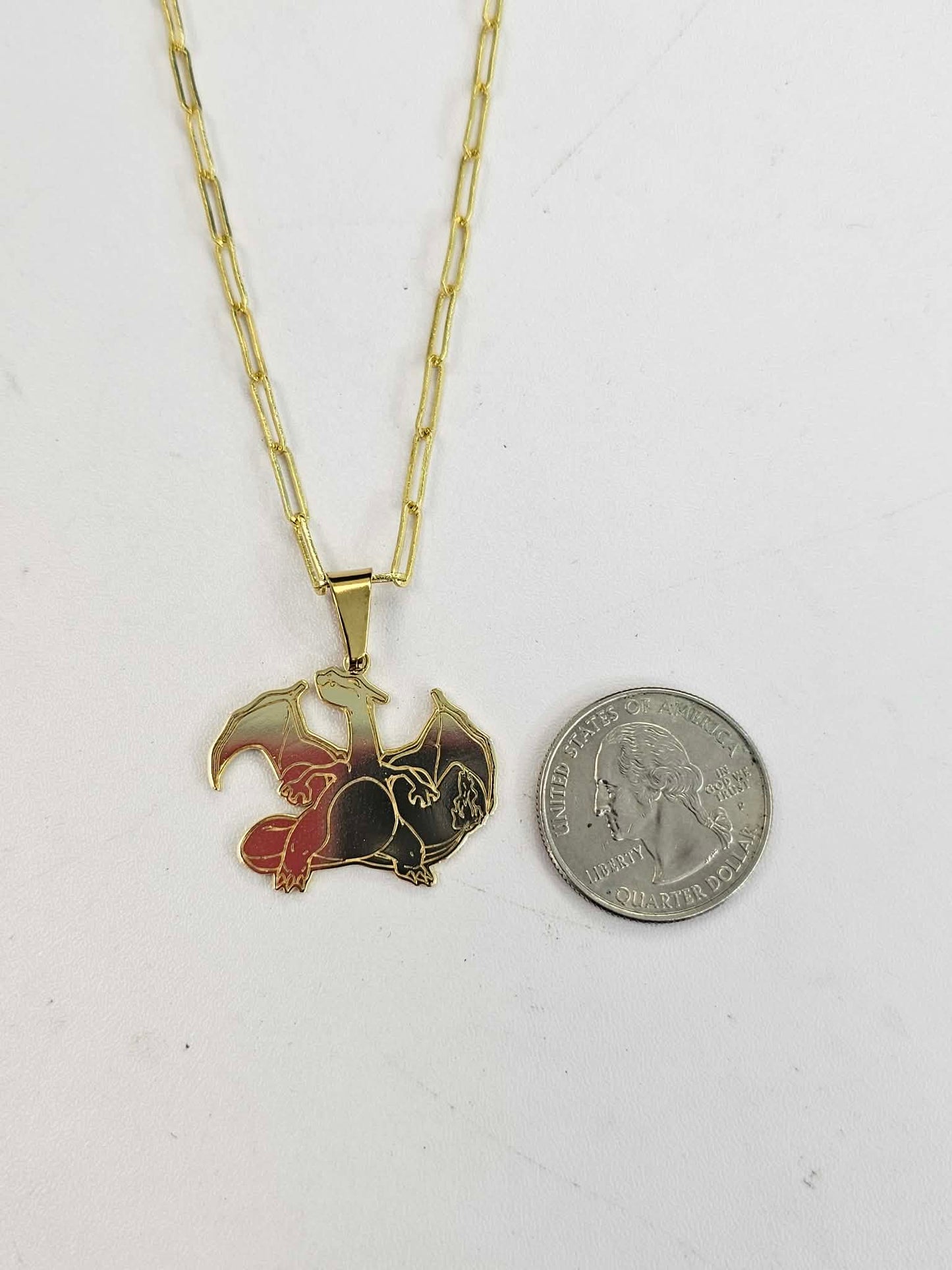 Dragon Pendant With Chain