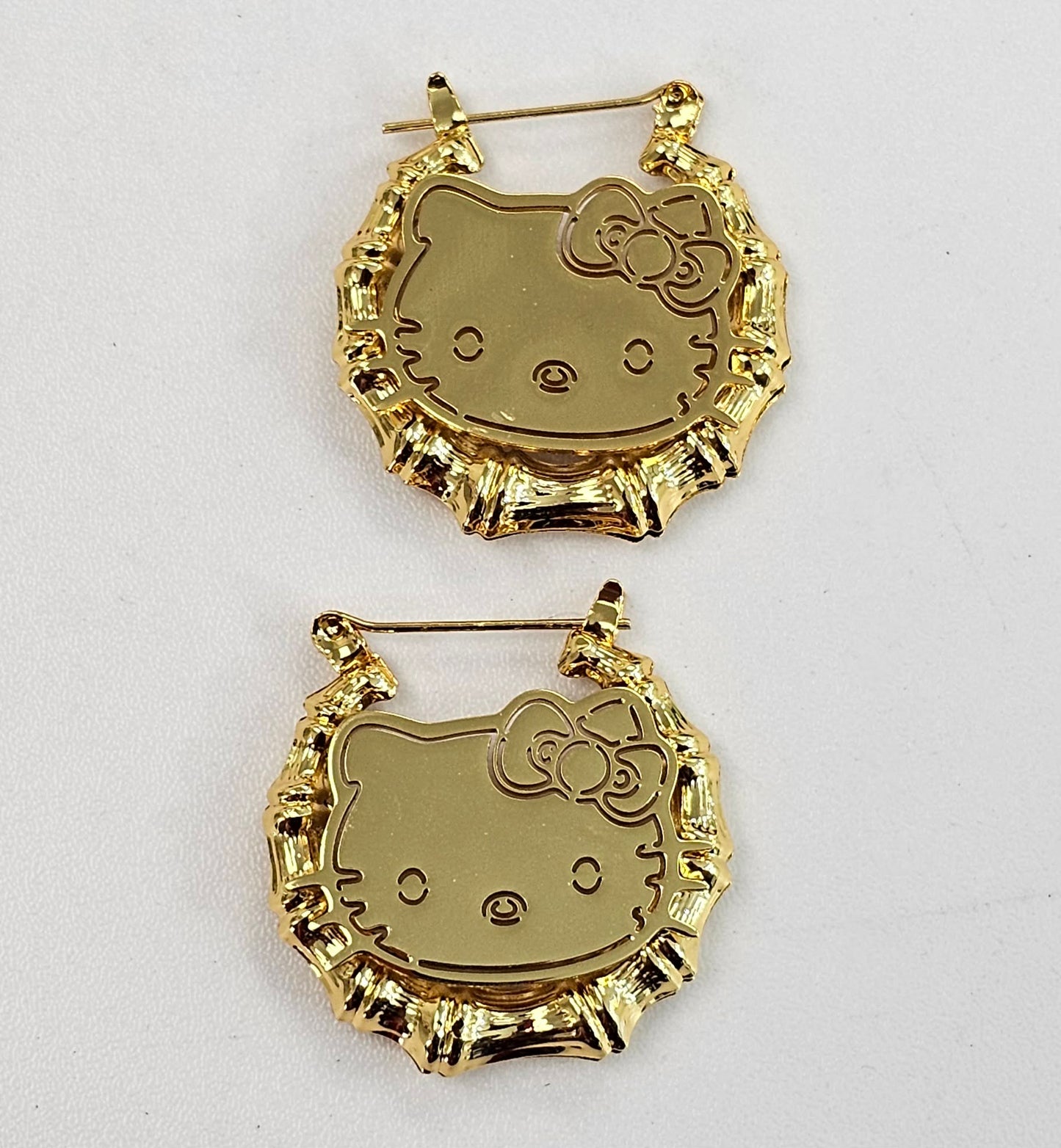 Small Kitty Hoop Earrings