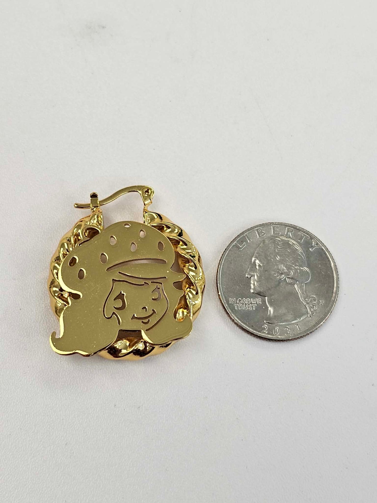 Small Shortcake Hoop Earrings