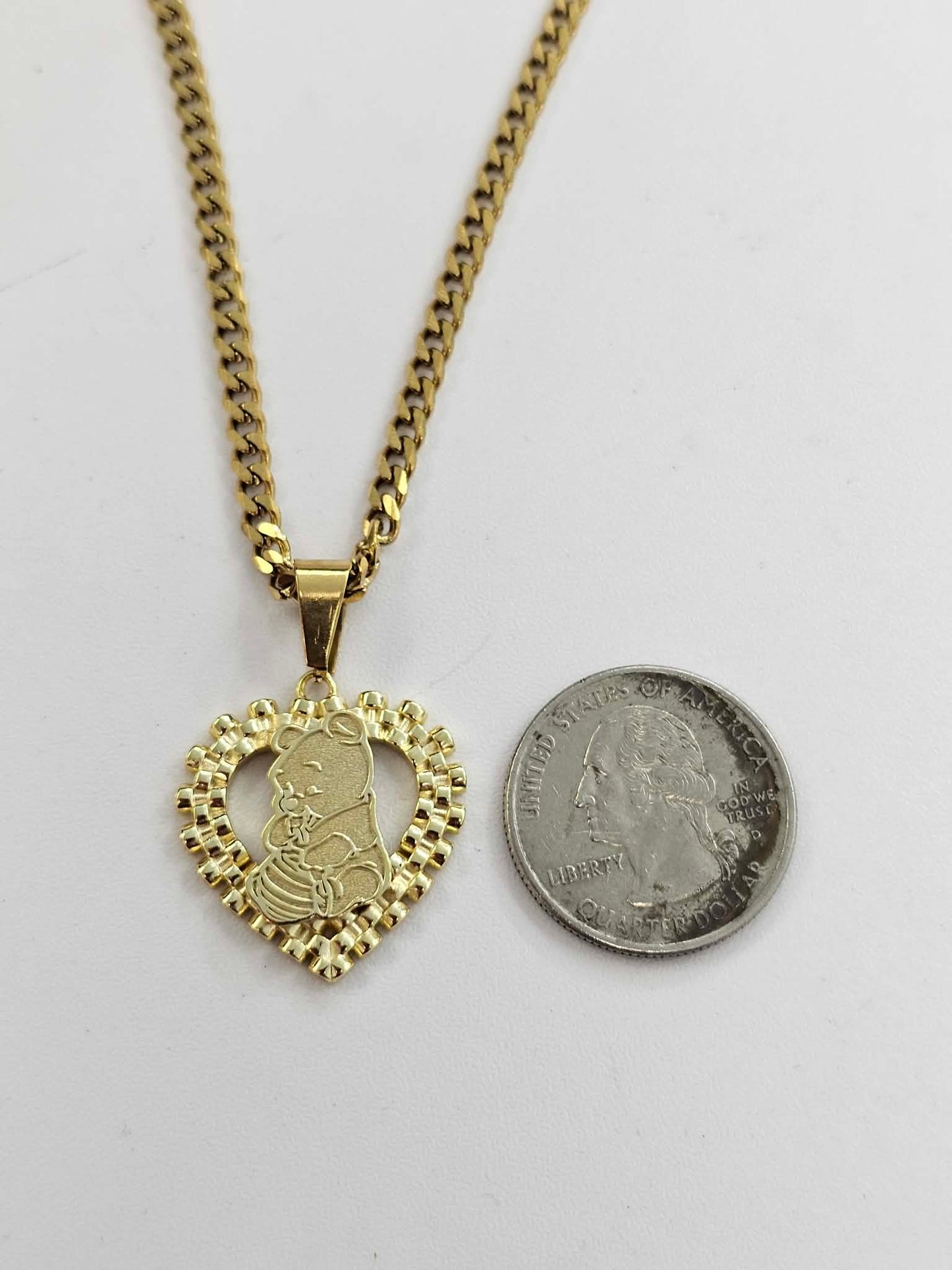 Poo Pendant With Necklace