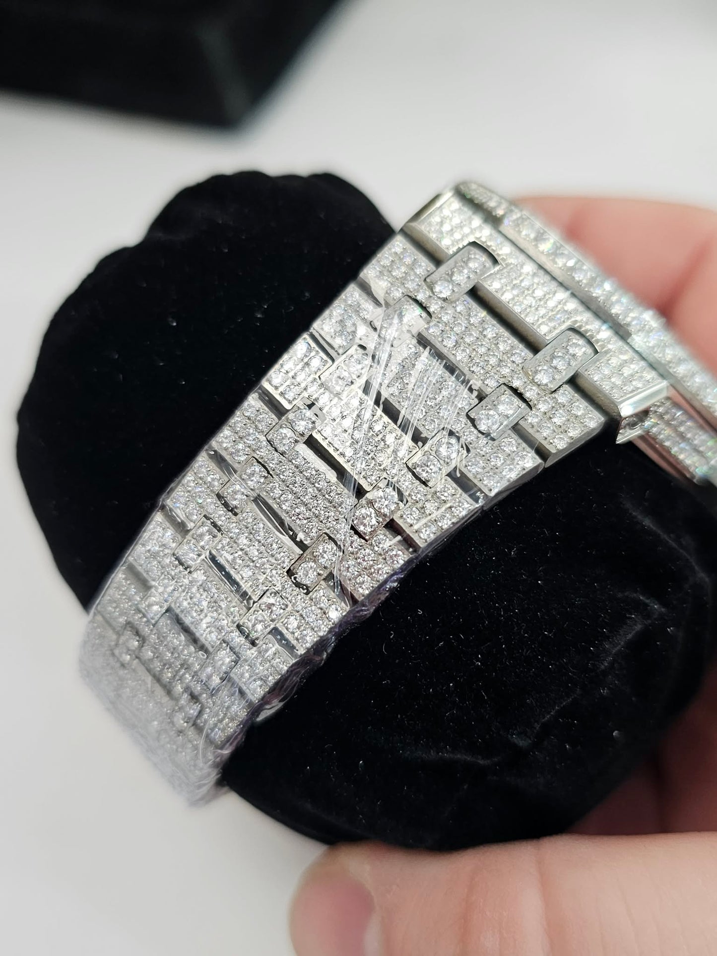 VVS Moissanite Iced Out Watch