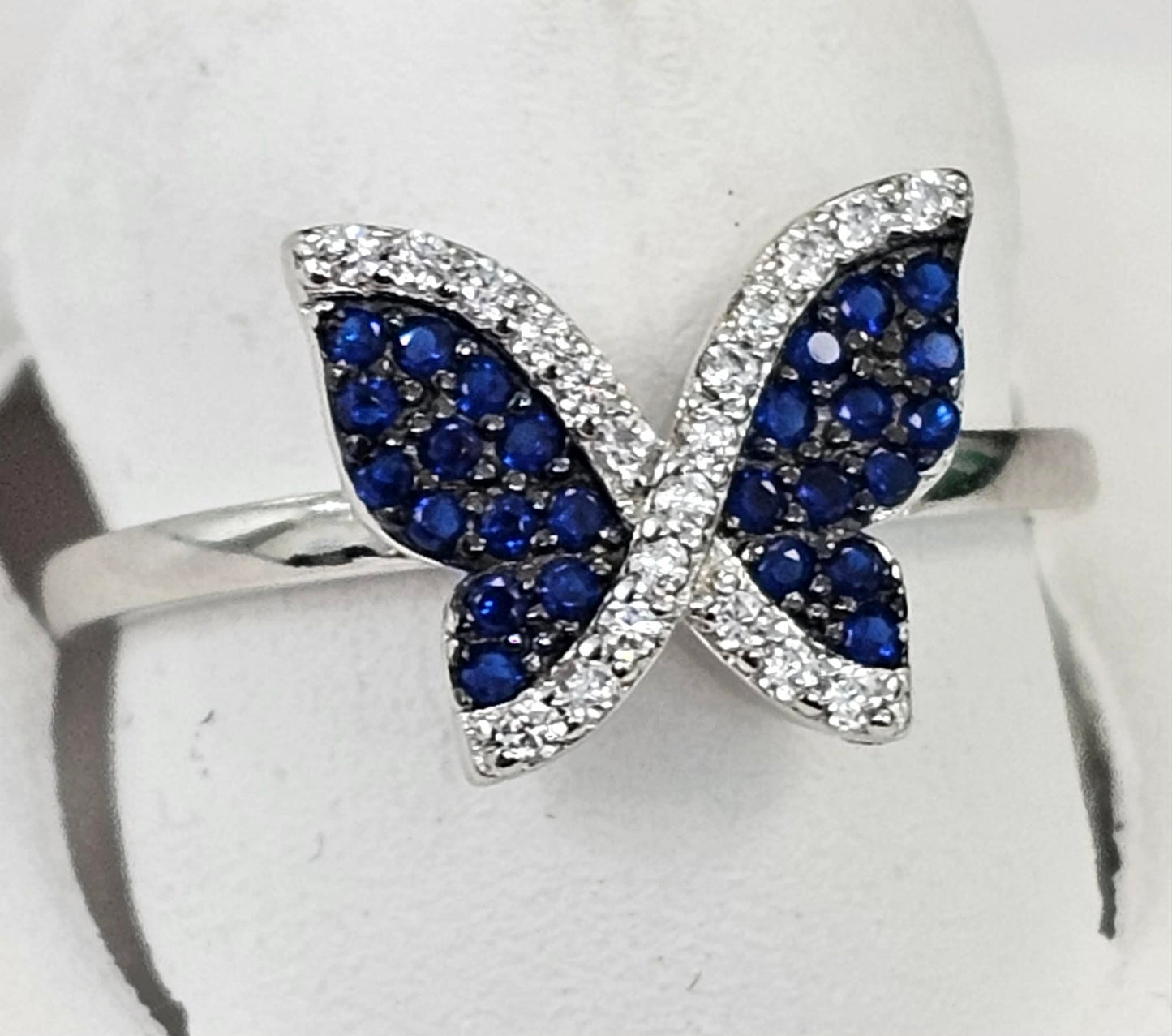Silver Butterfly Ring
