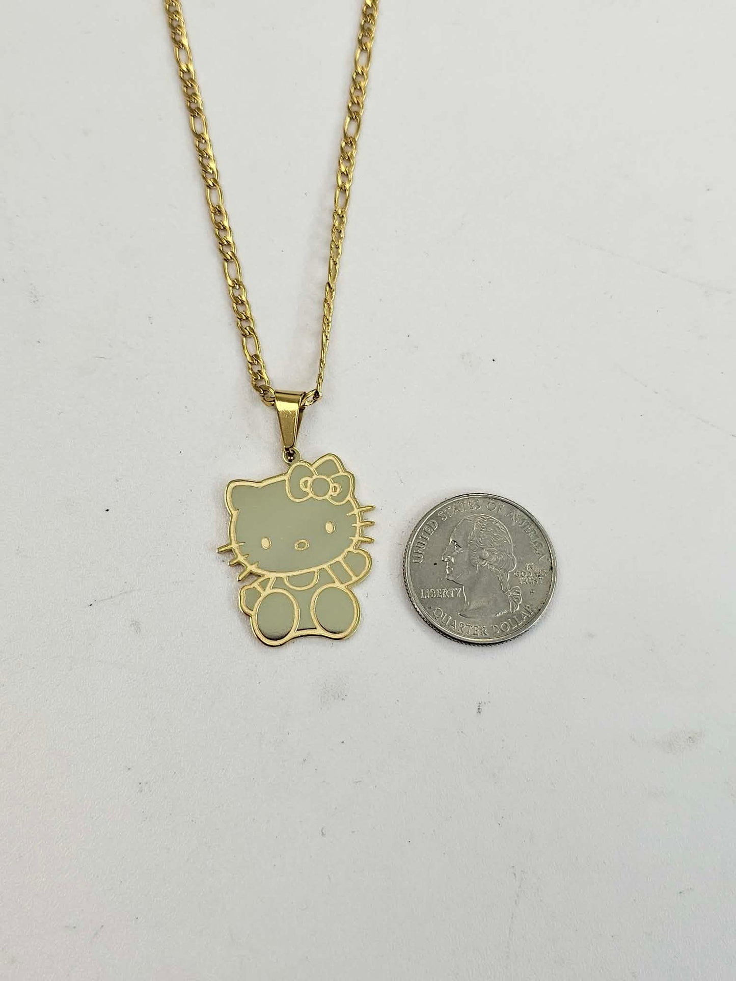 Kitty Pendant With Chain
