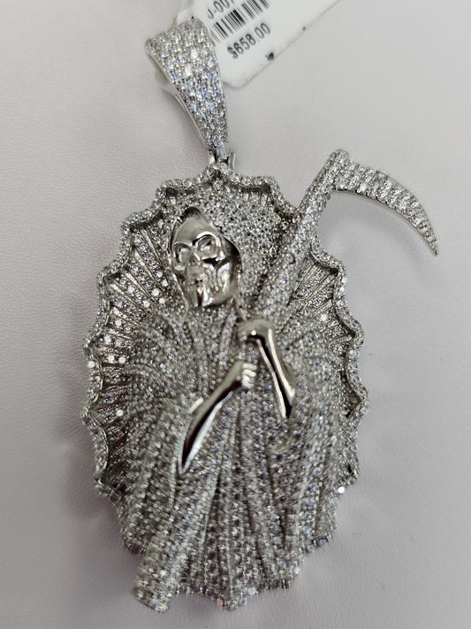 Grim Reaper Silver Medallion