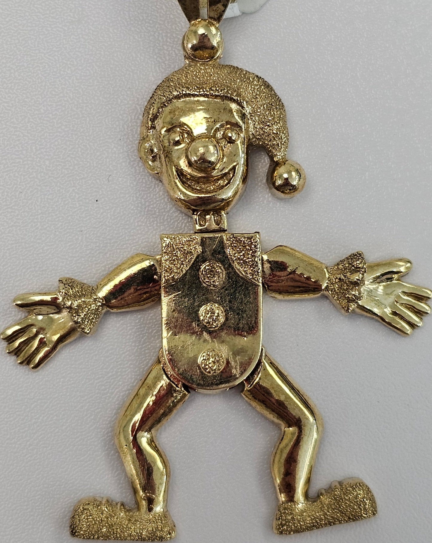 Gold Pinocchio Charm