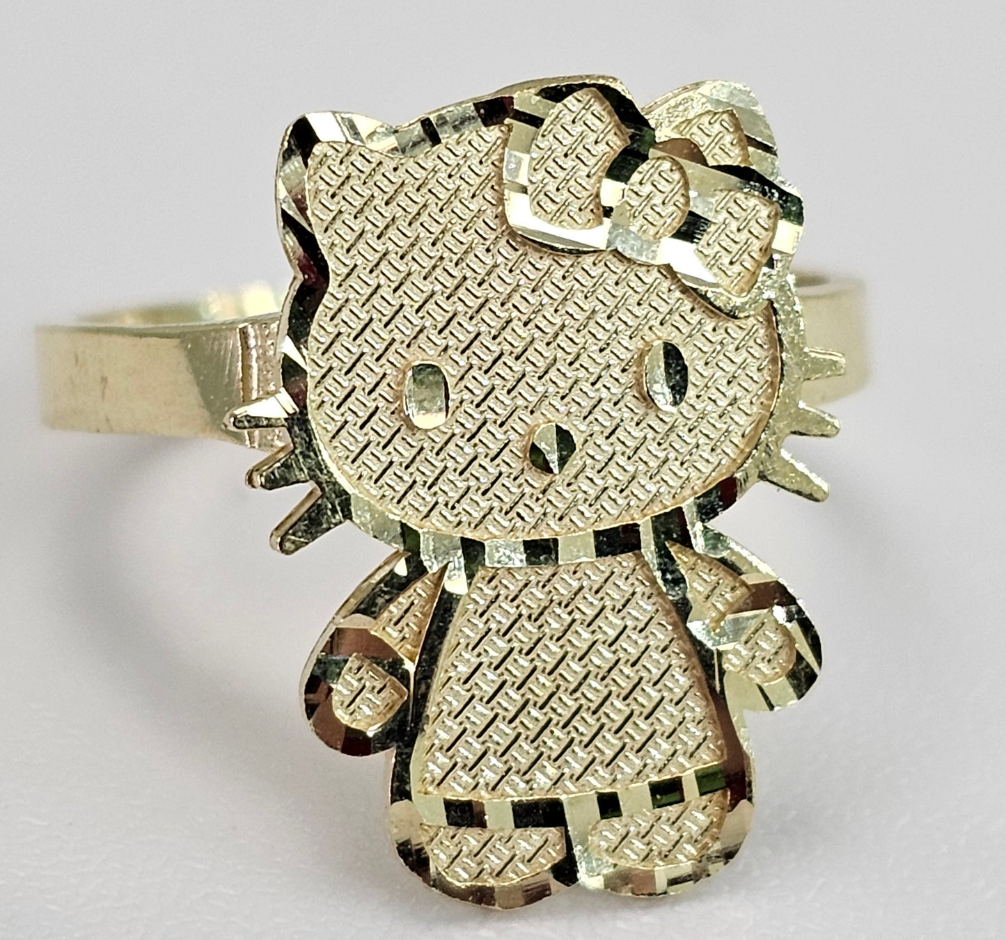 10kt Gold Kitty Body Ring