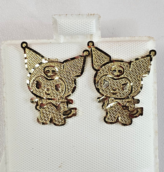 10kt Gold Korami Earrings