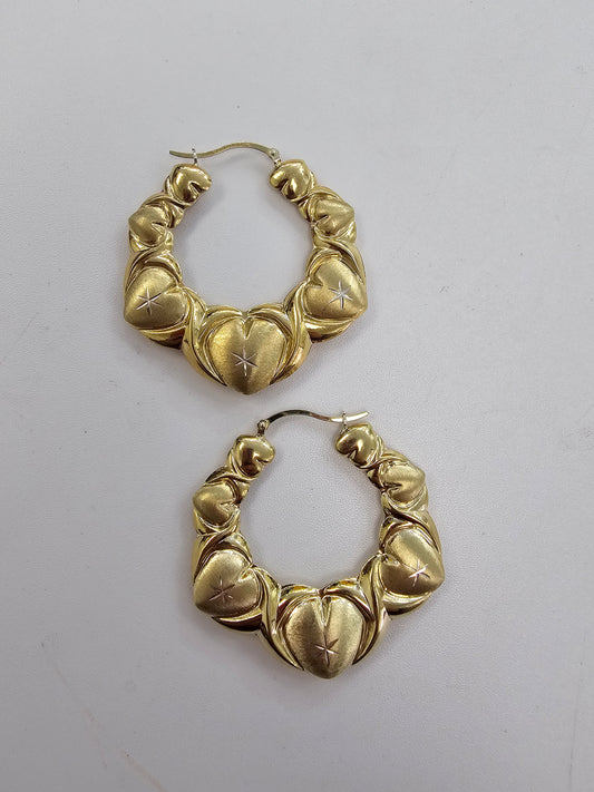 90/10 XO Hoop Earrings