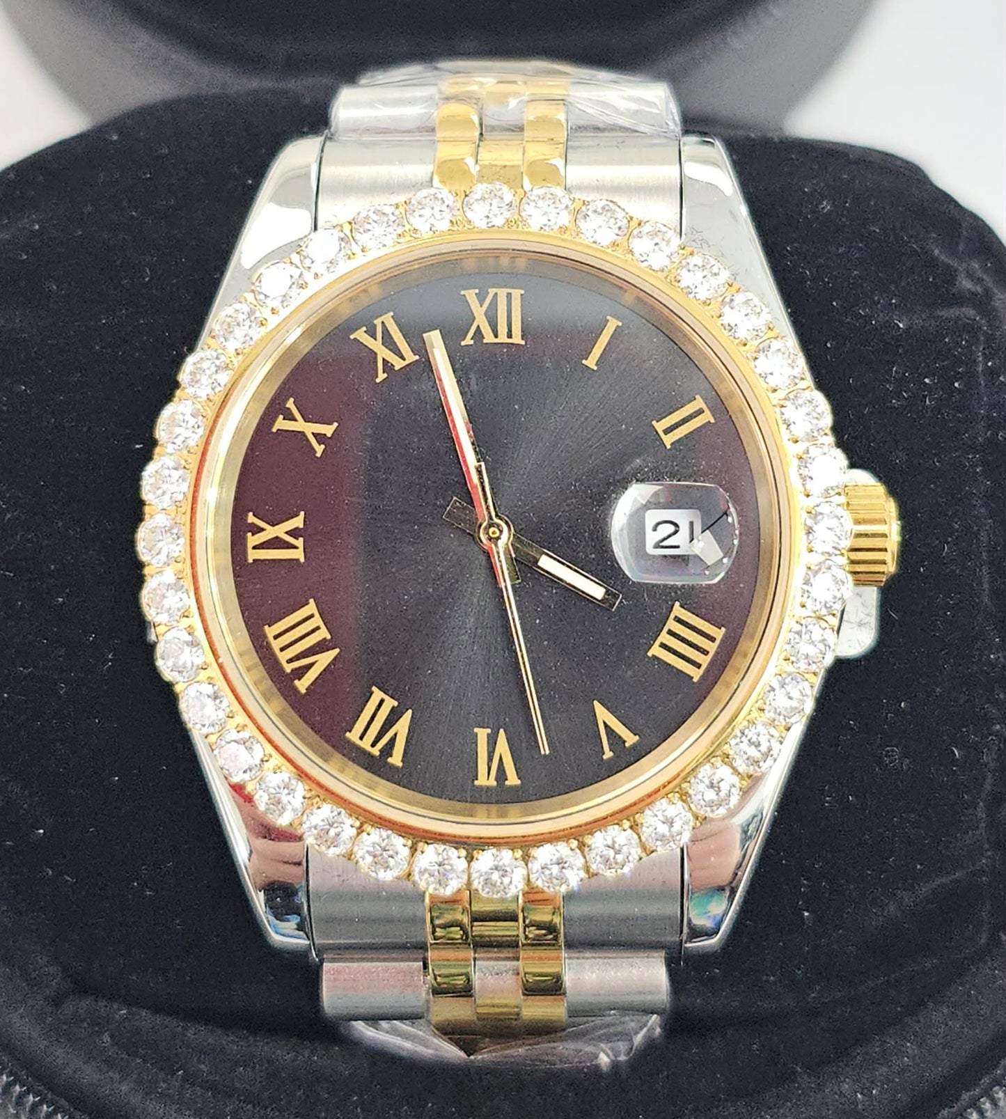 VVS Iced Out Moissanite Watch