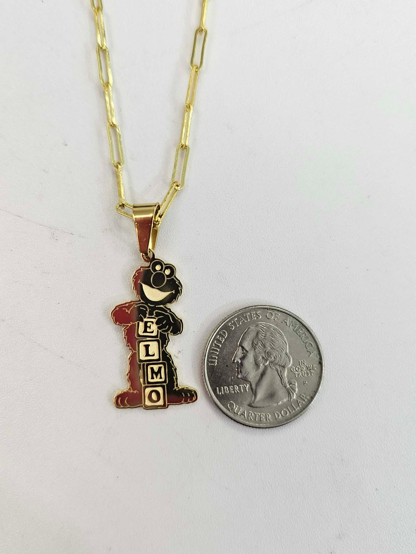 Puppet Pendant With Chain