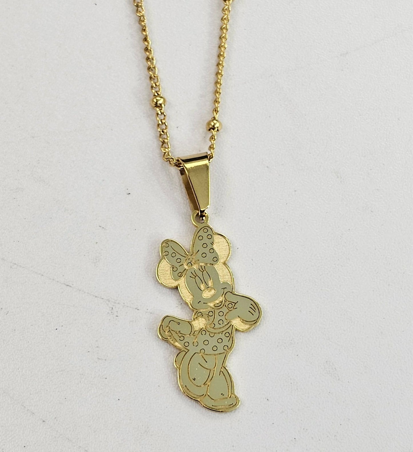 Mouse Pendant With Chain
