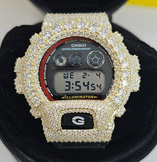 VVS Moissanite G-Shock Watch
