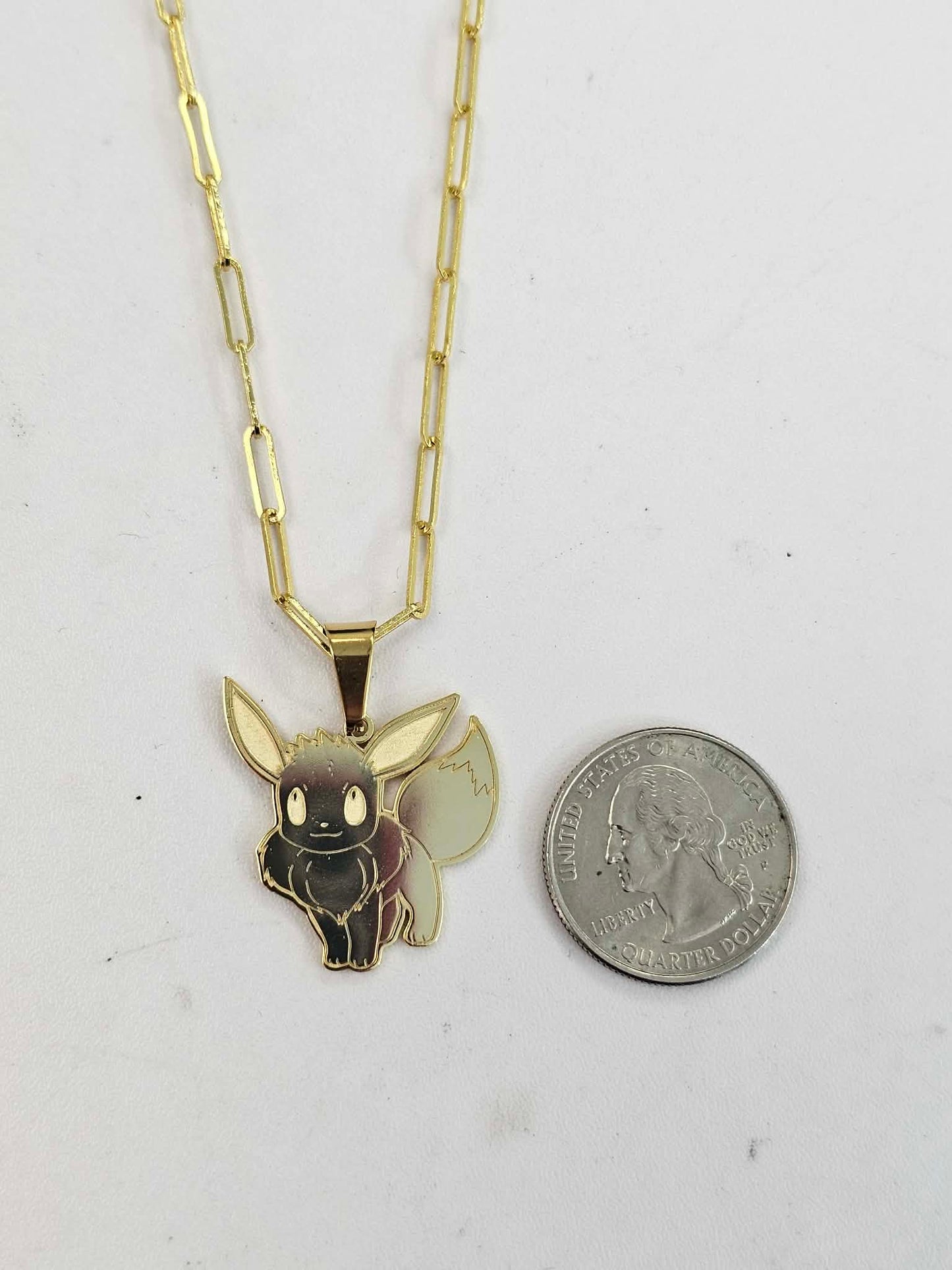 Poke Pendant With Chain