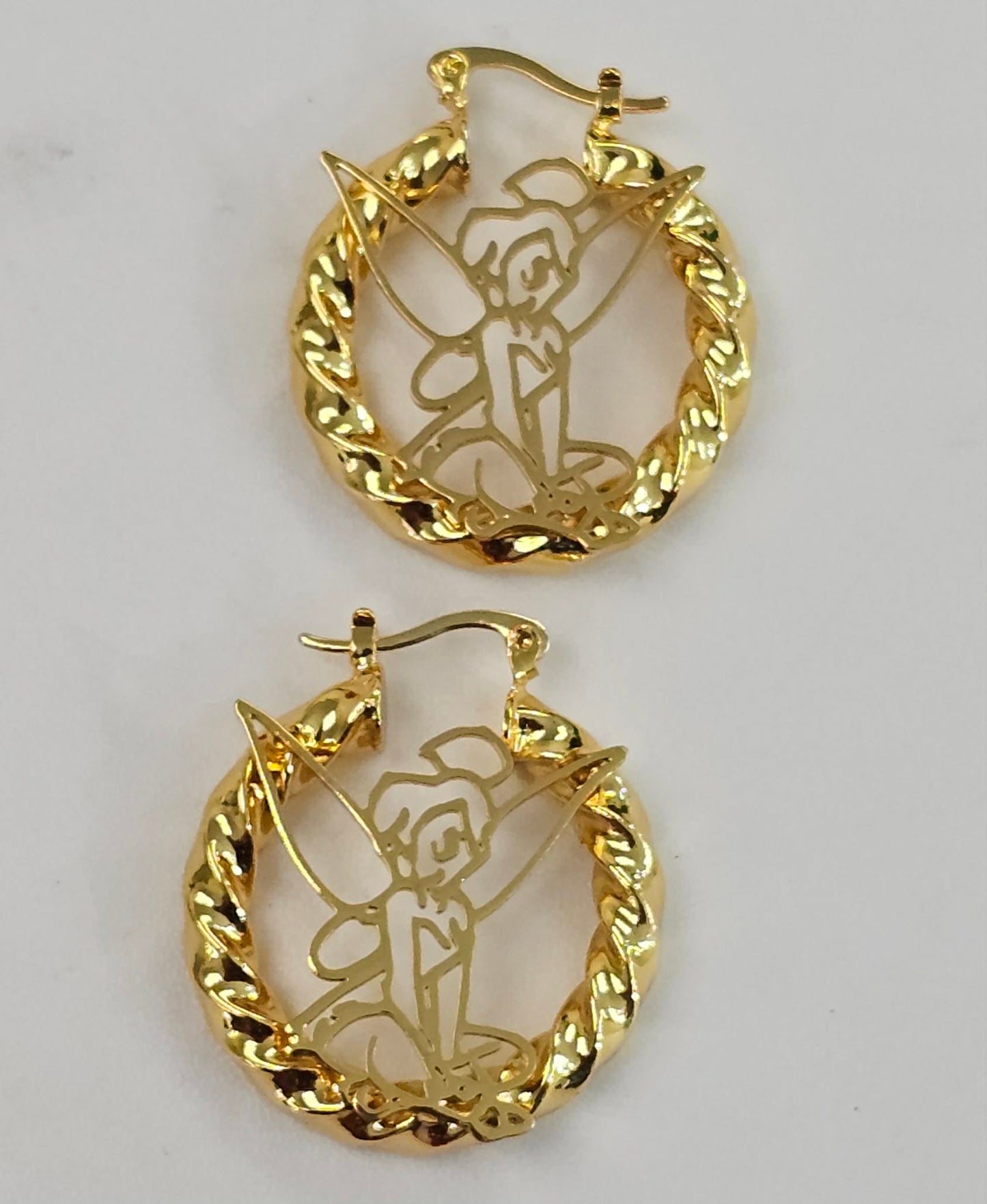 Medium Fairy Hoop Earrings