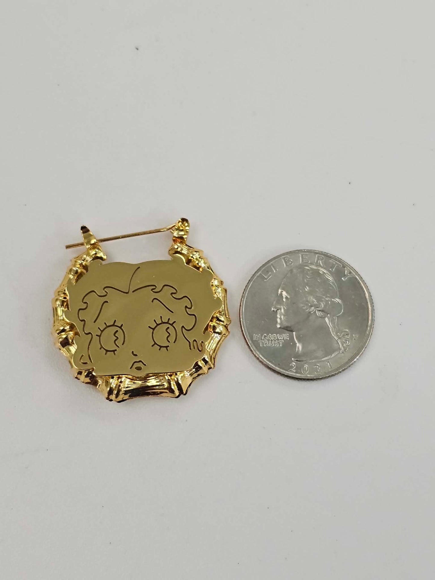 Small Betty Hoop Earrings