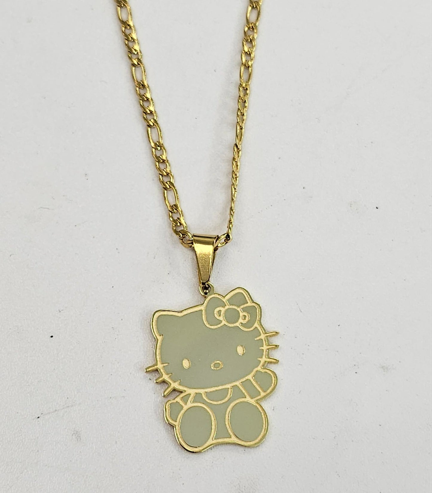 Kitty Pendant With Chain