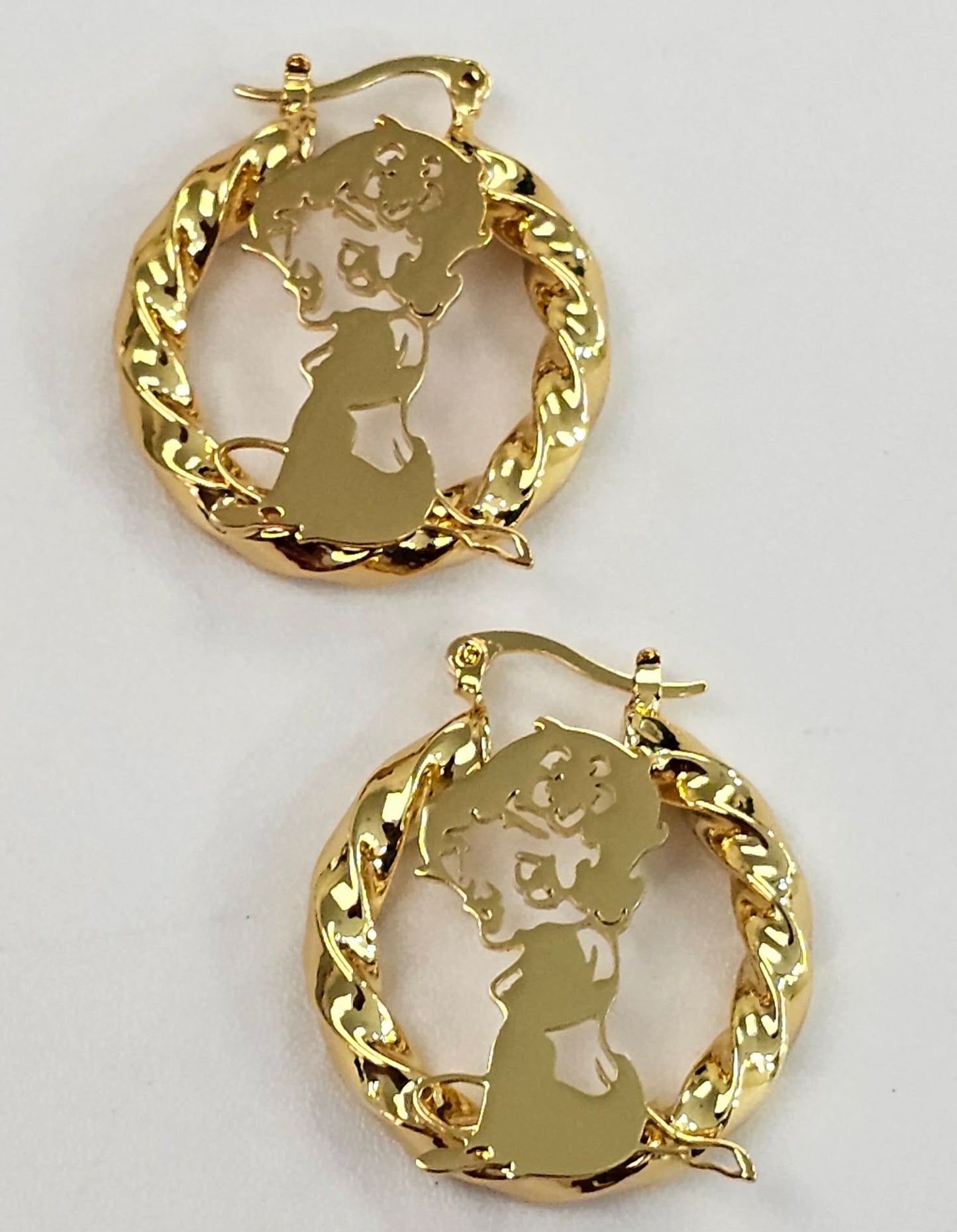 Medium Betty Hoop Earrings