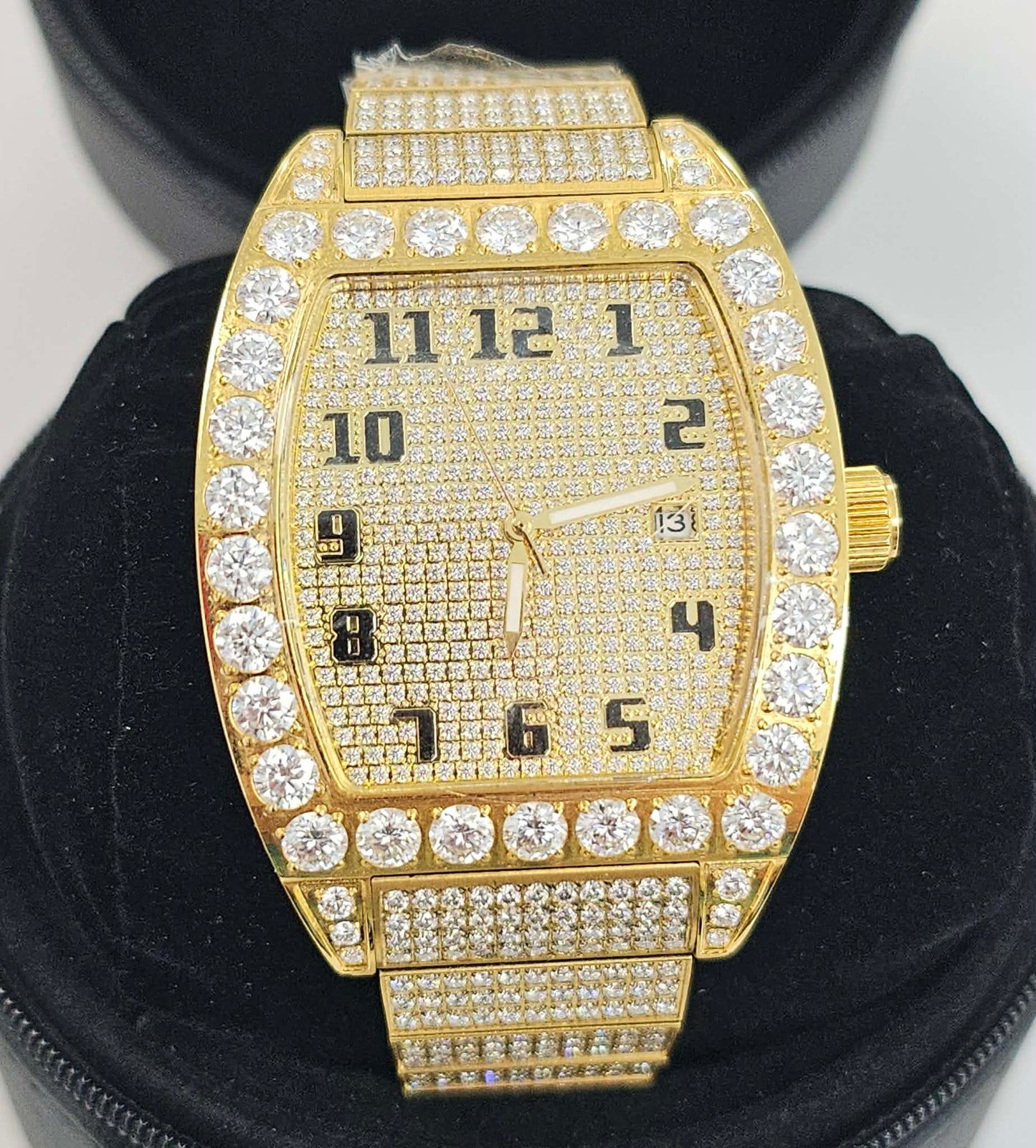 VVS Iced Out Moissanite Watch