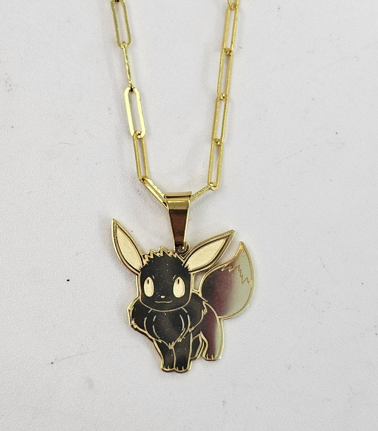 Poke Pendant With Chain