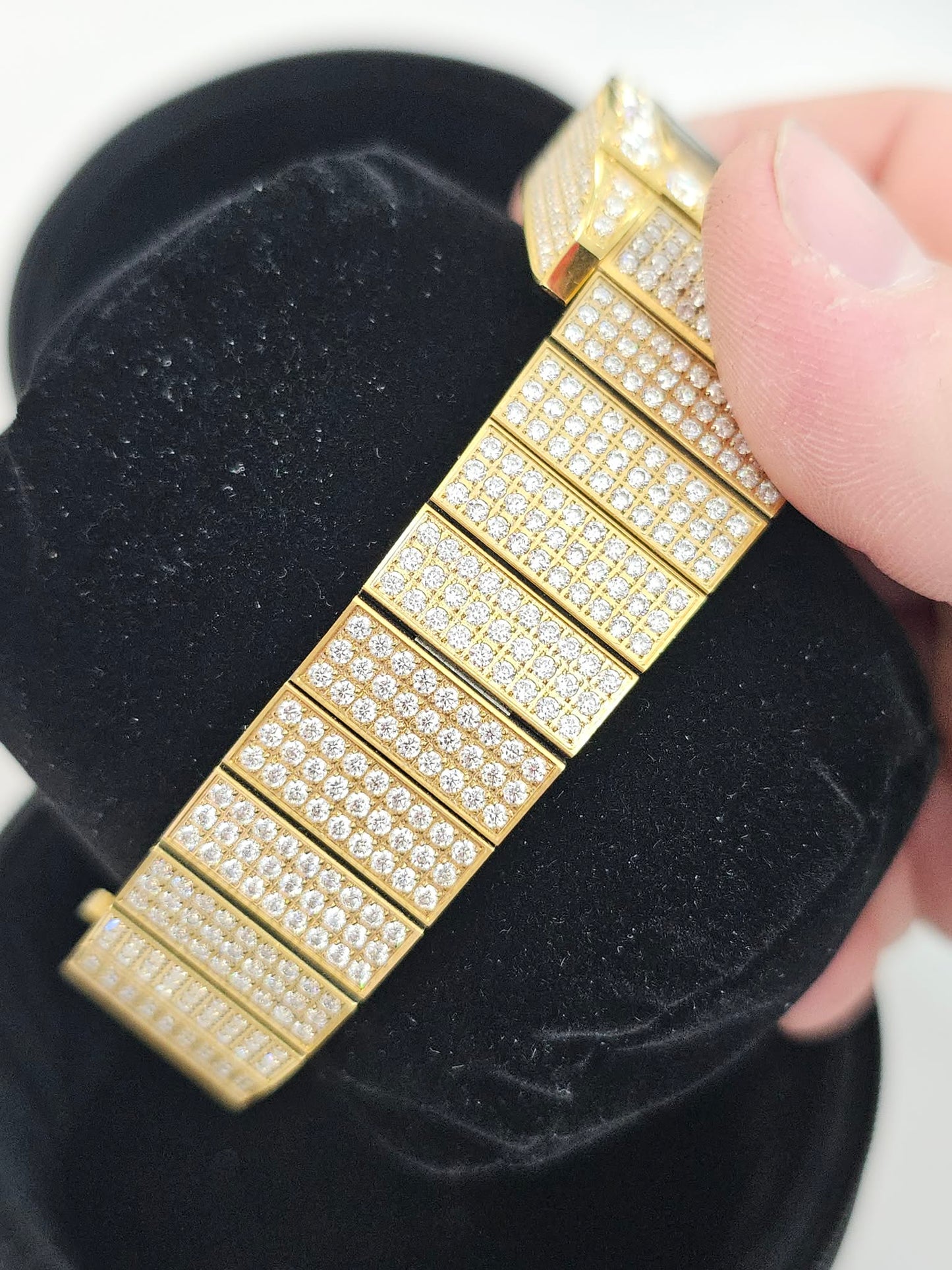 VVS Iced Out Moissanite Watch
