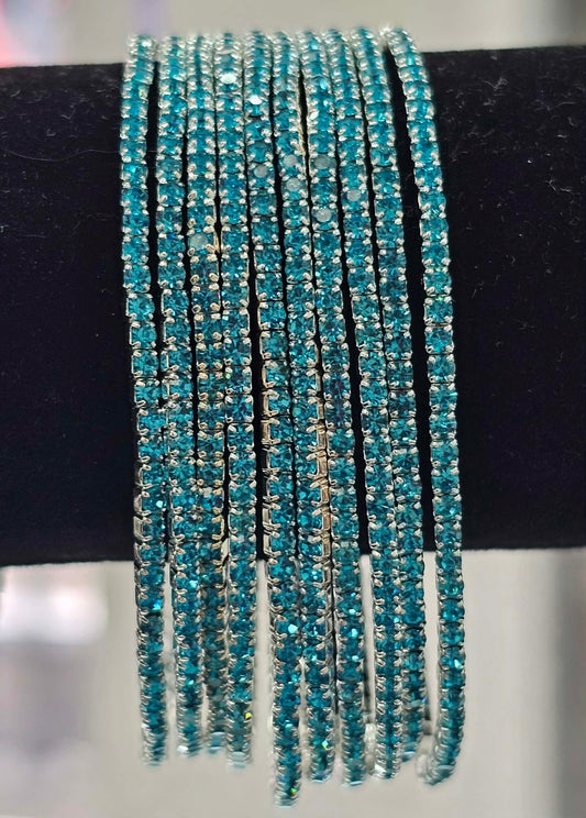 Light Blue Flex Bracelets