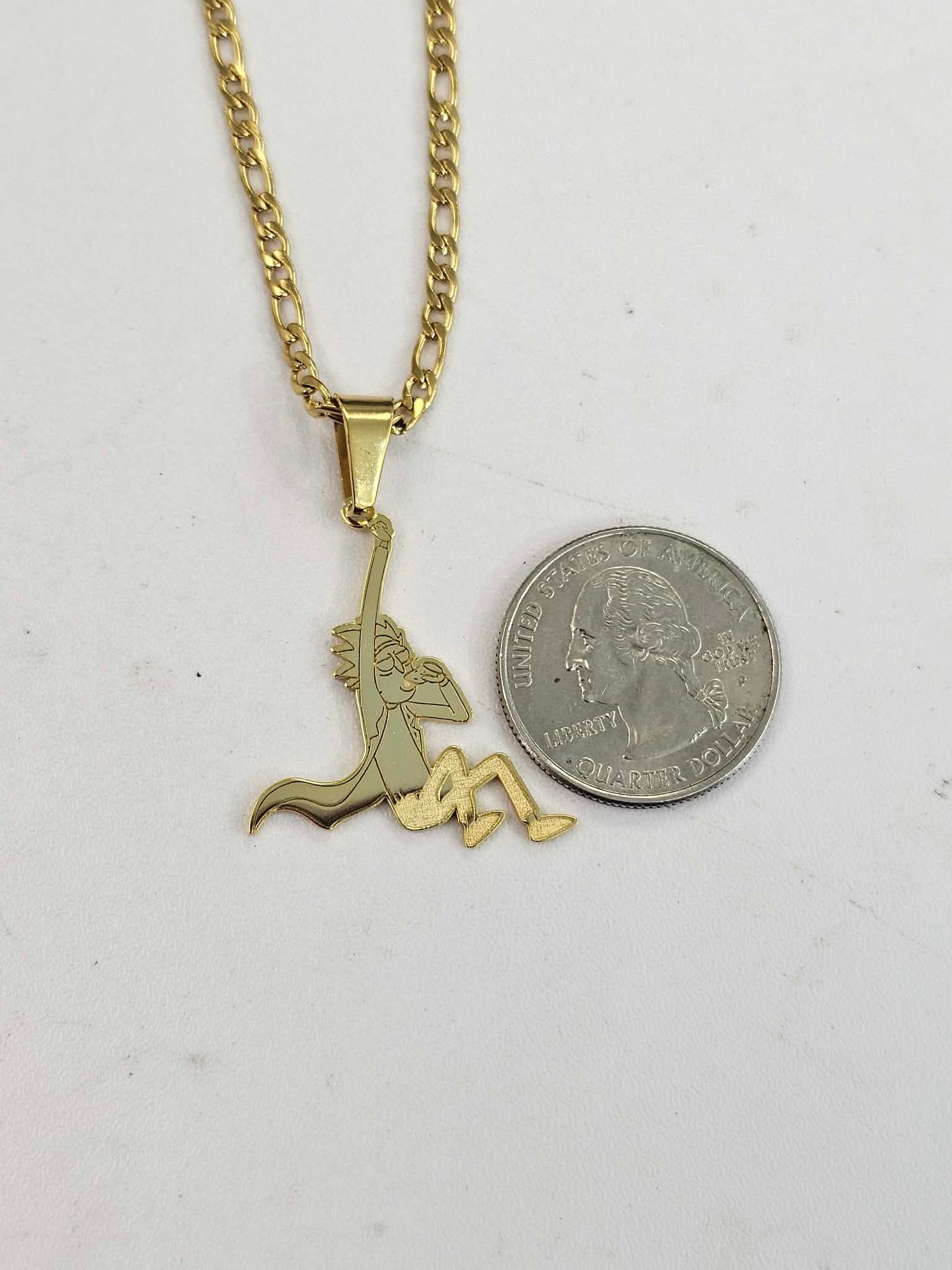 Scientist Pendant With Chain