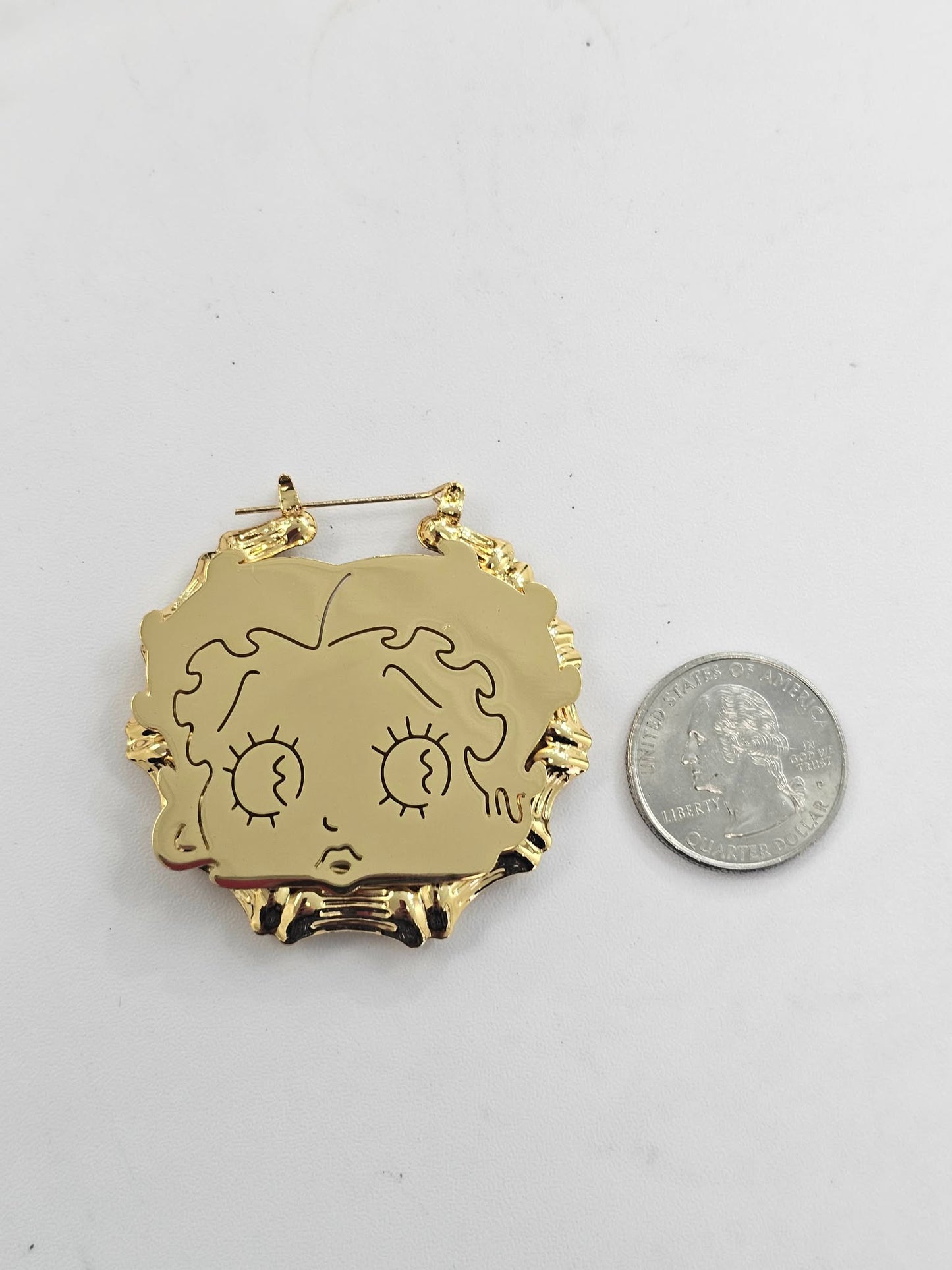Medium Betty Hoop Earrings