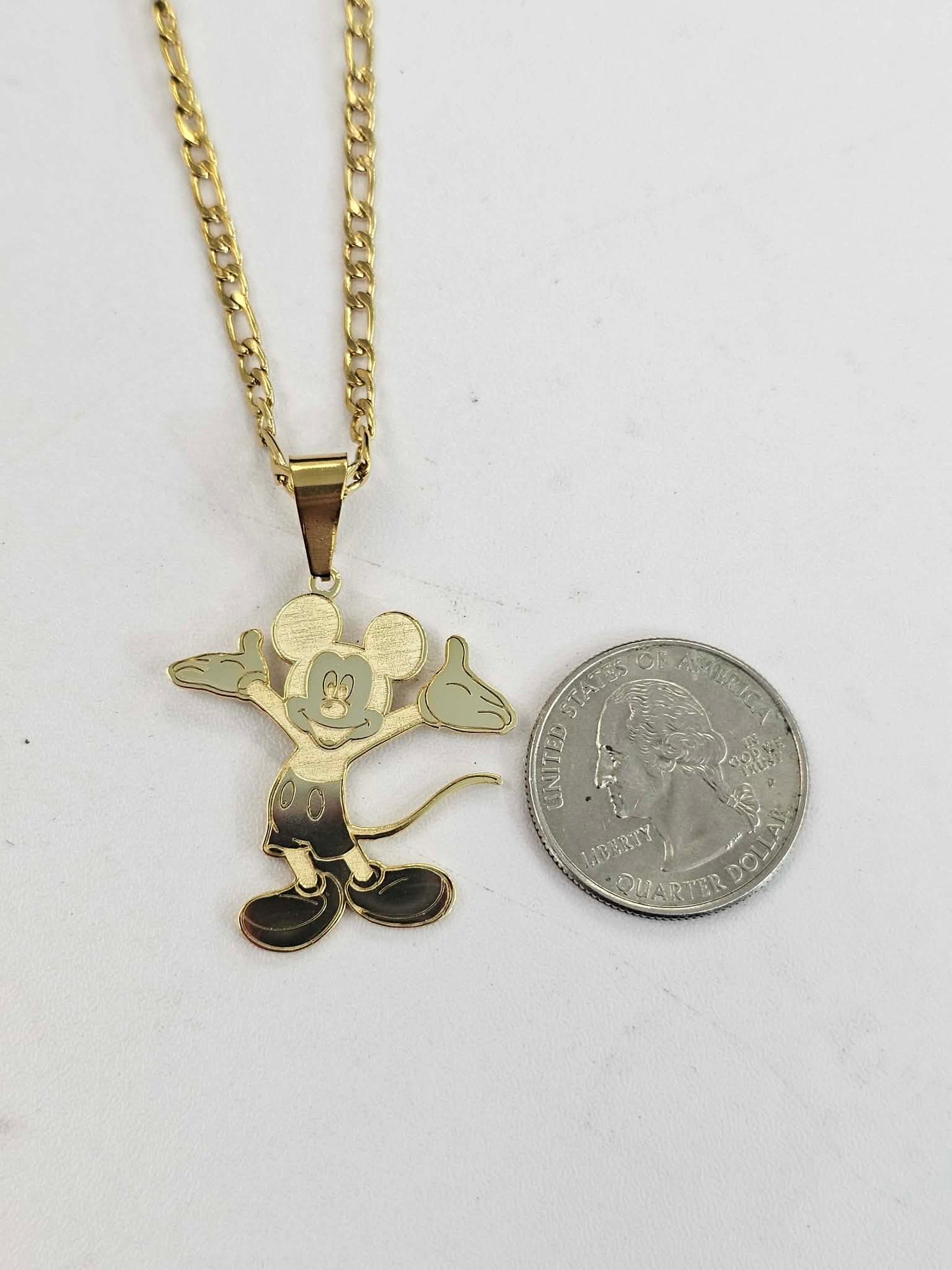 Mouse Pendant With Chain