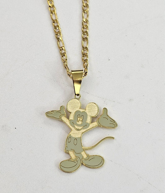 Mouse Pendant With Chain