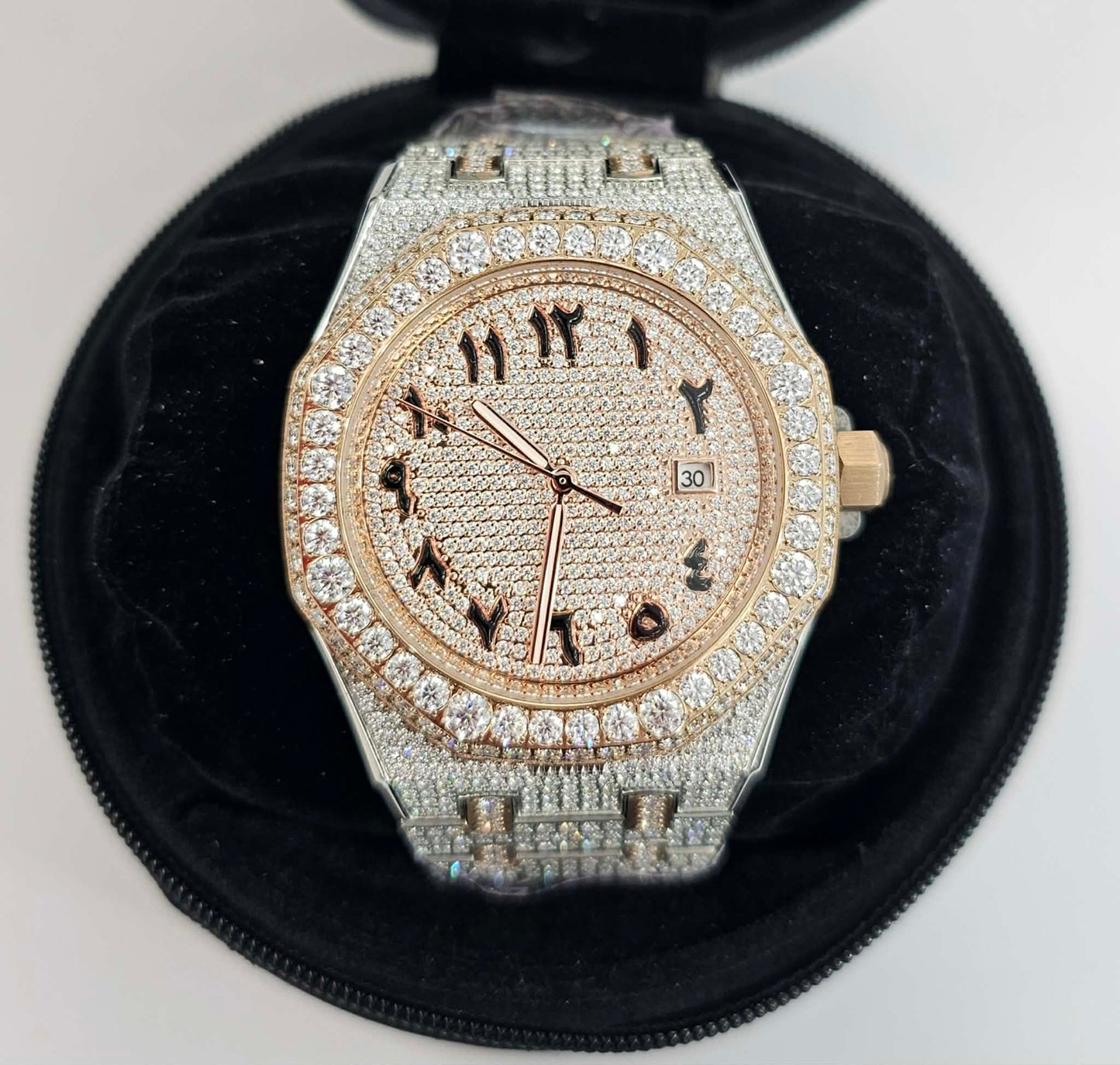VVS Moissanite Iced Out Watch