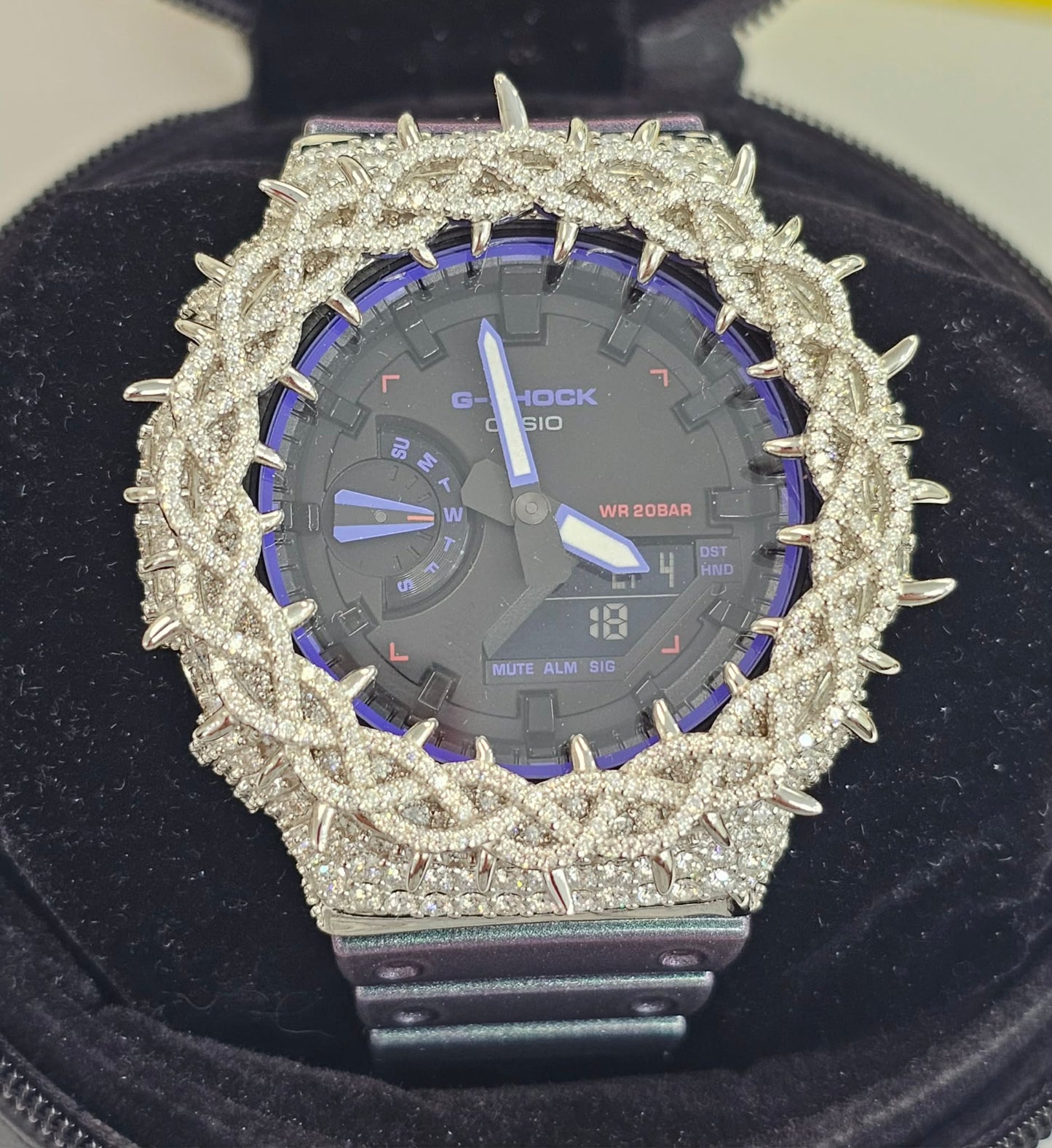 VVS Moissanite G-Shock Watch