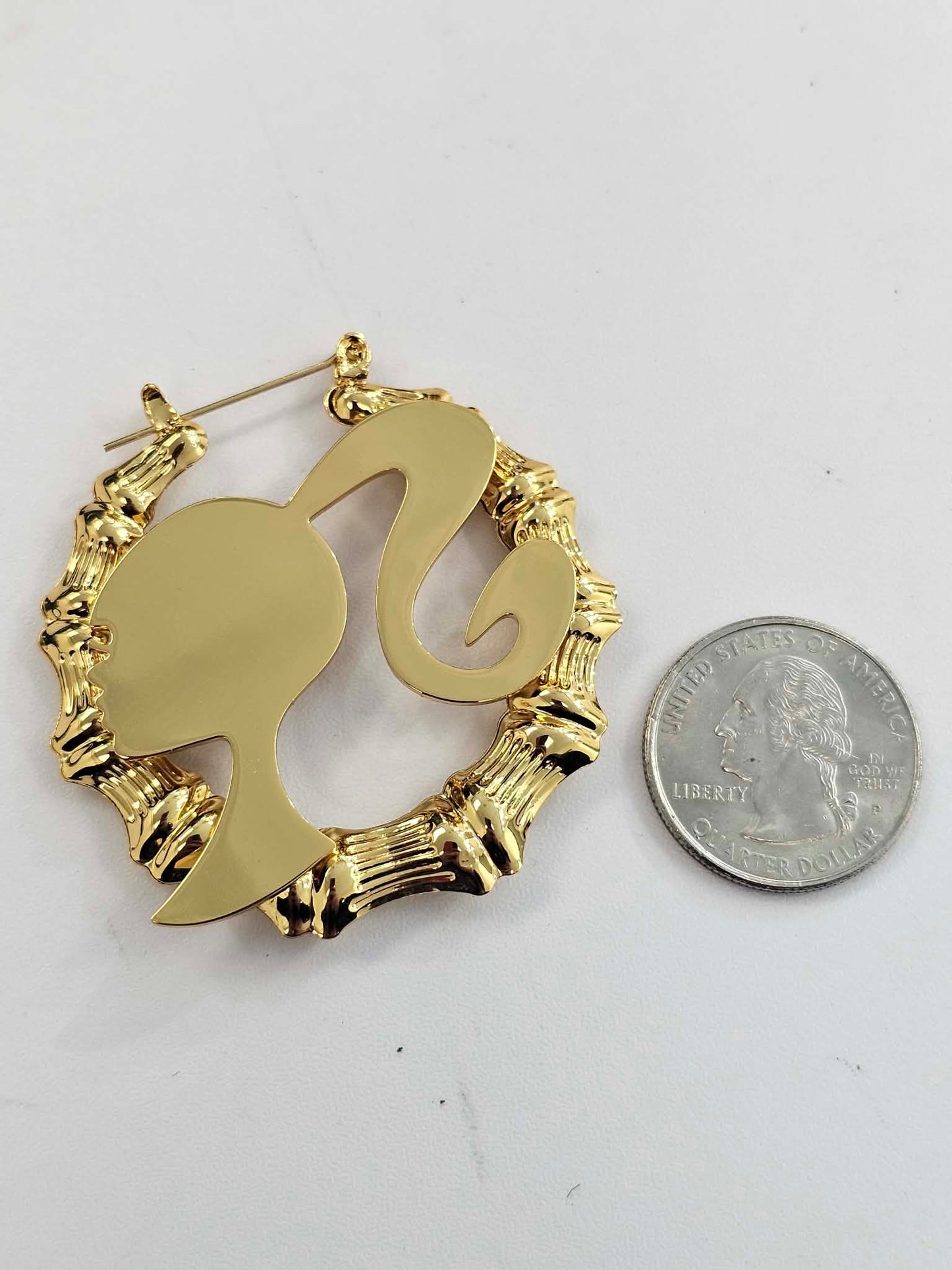 Medium Doll Hoop Earrings