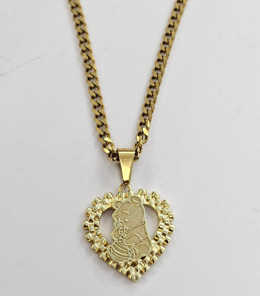 Poo Pendant With Necklace