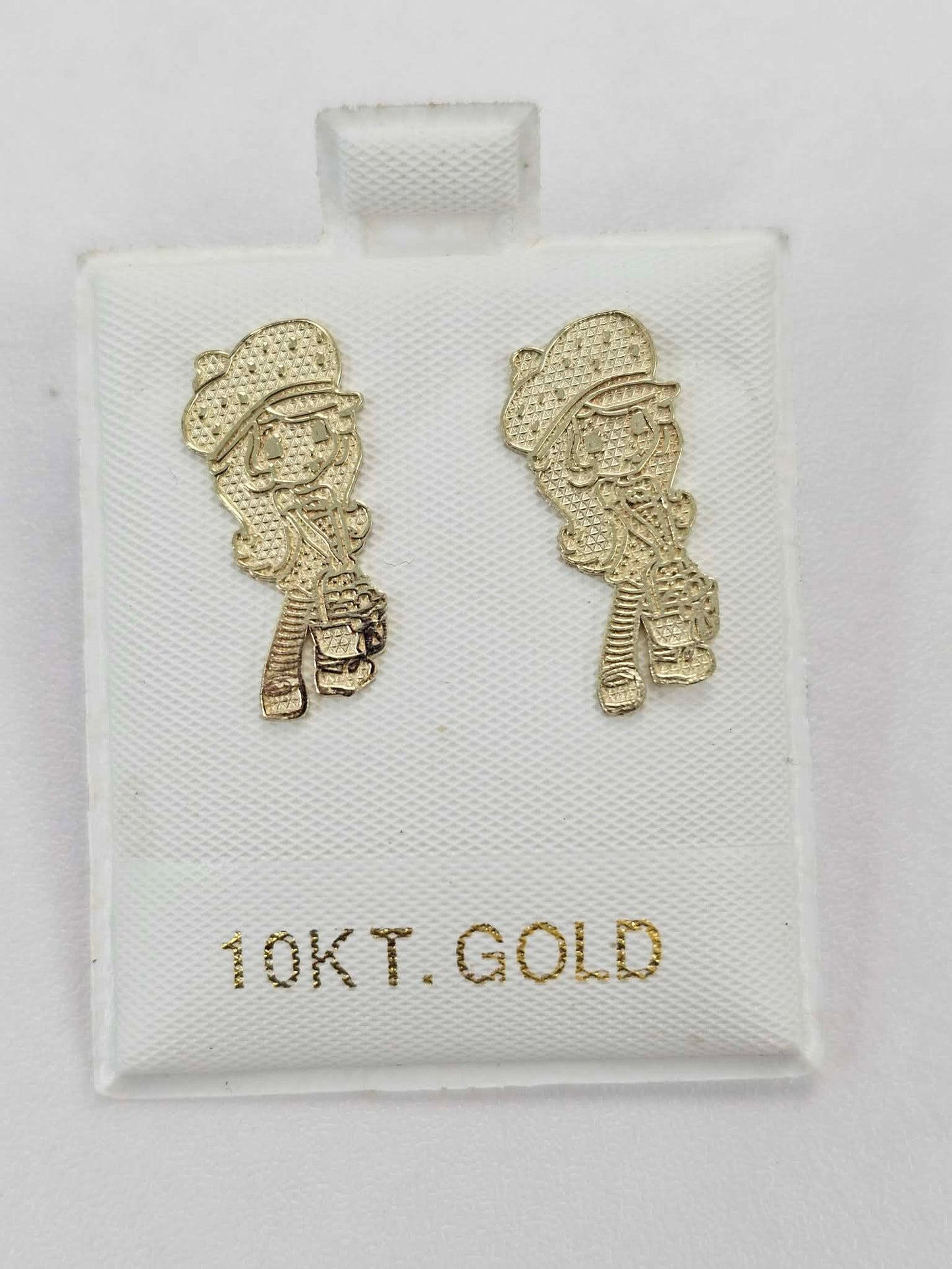 10kt Gold Shortcake Earrings