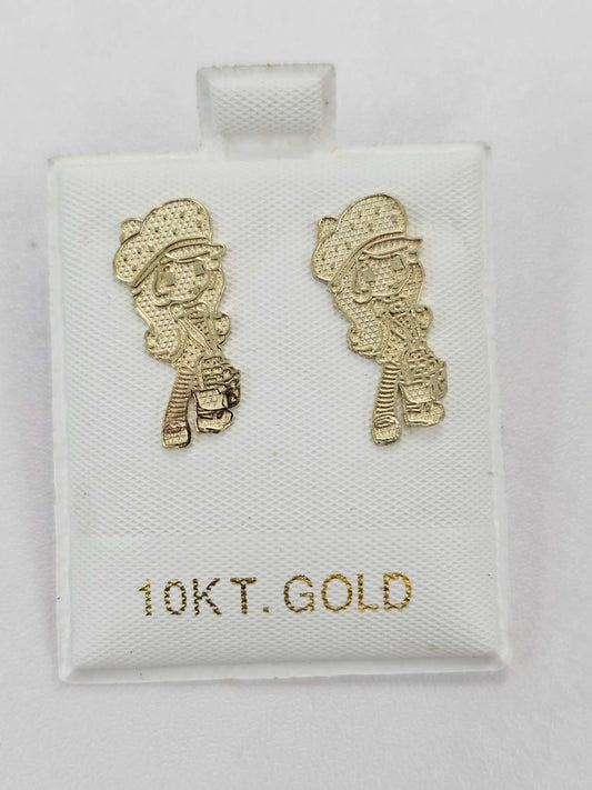 10kt Gold Shortcake Earrings