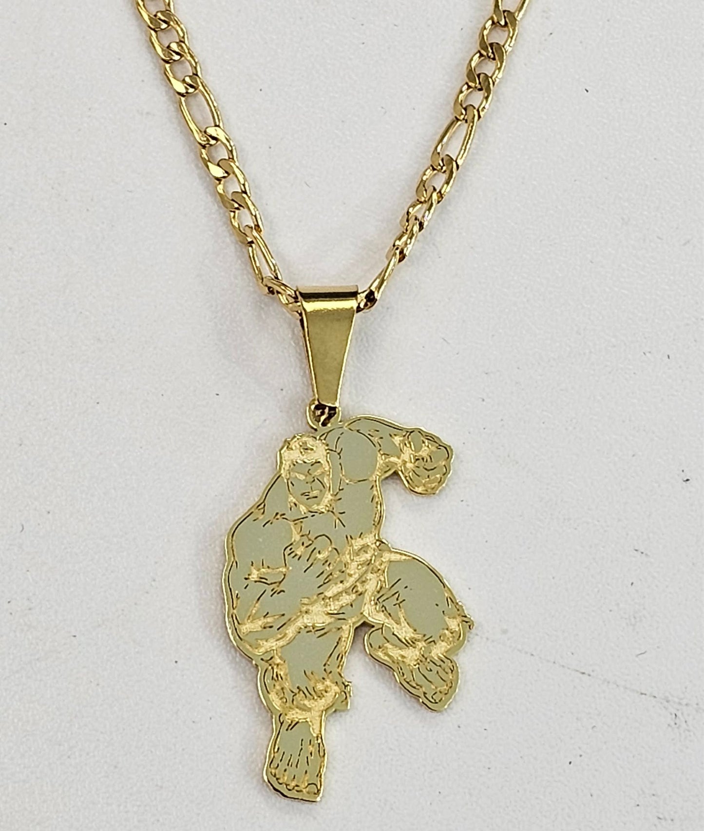 Superhero Pendant With Chain