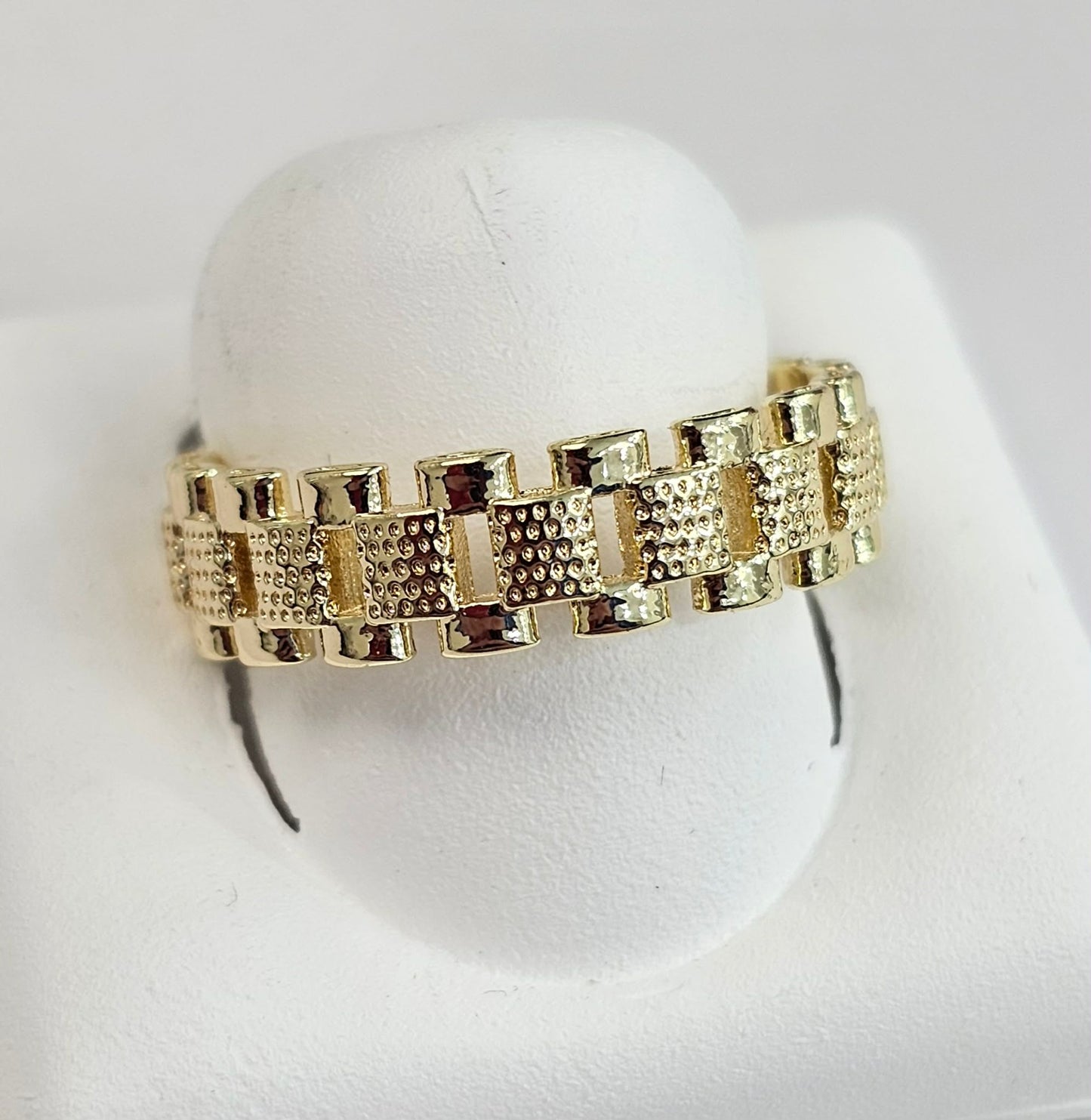 Watch Band Style Ring