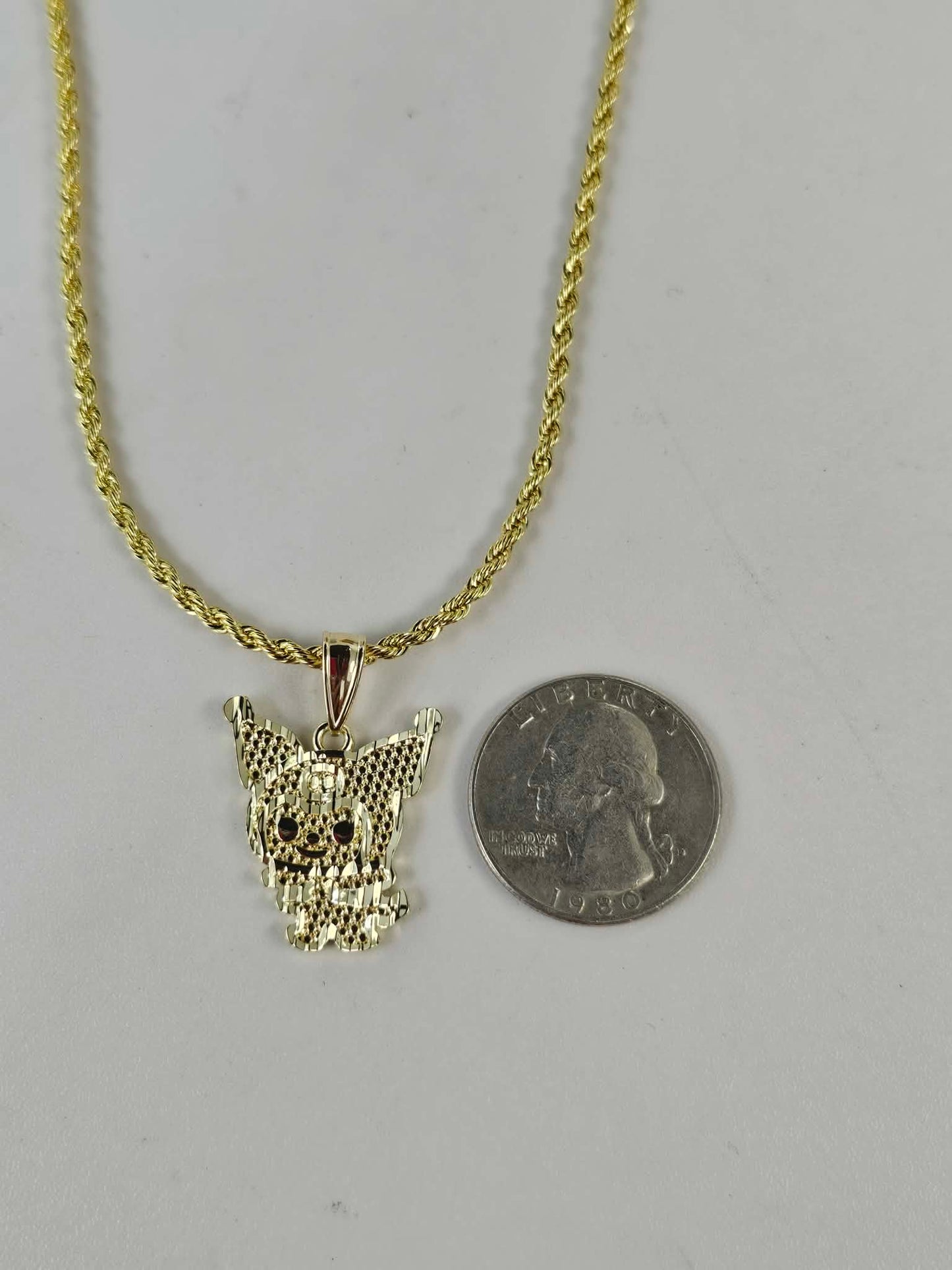 Kitty Pendant With Necklace