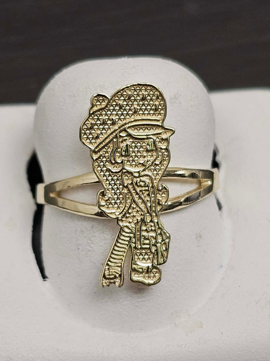 10kt Gold Shortcake Ring