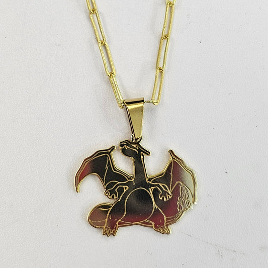 Dragon Pendant With Chain