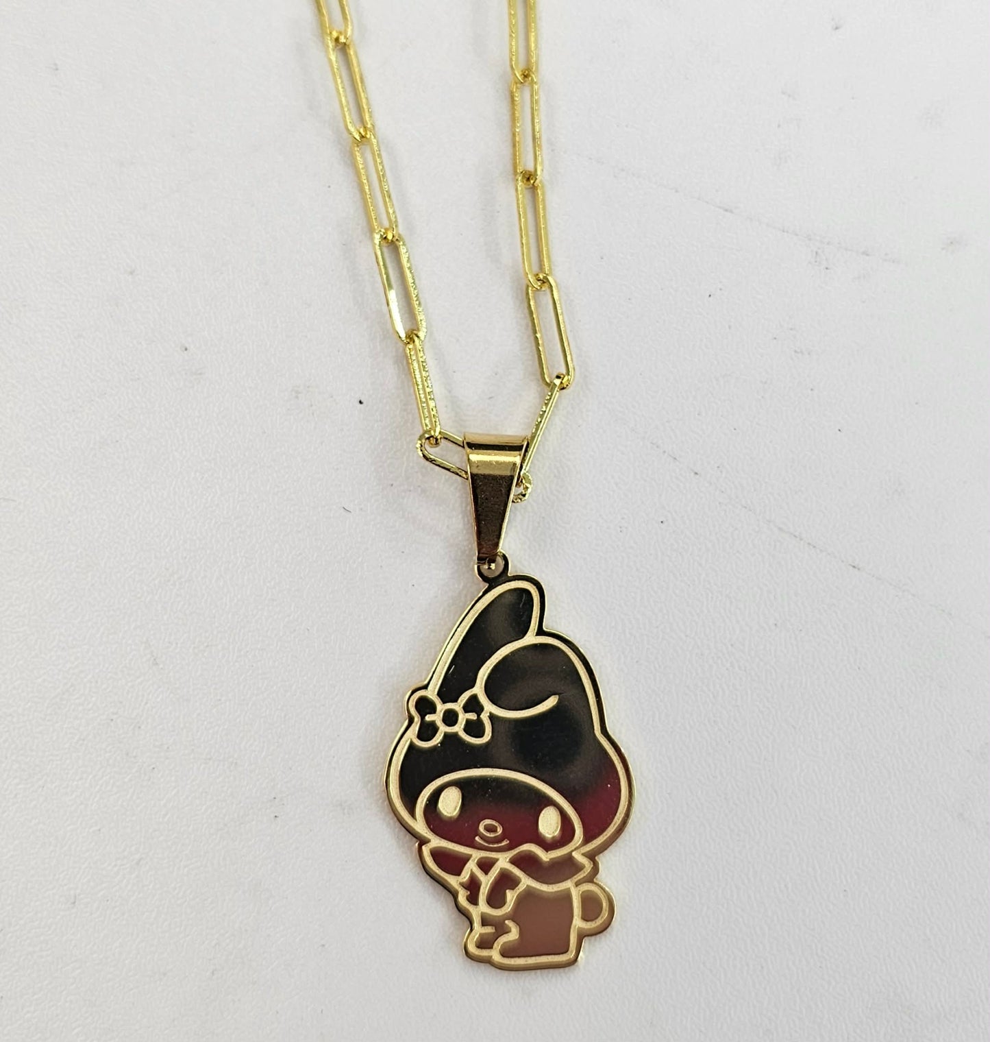 Kitty Pendant With Chain