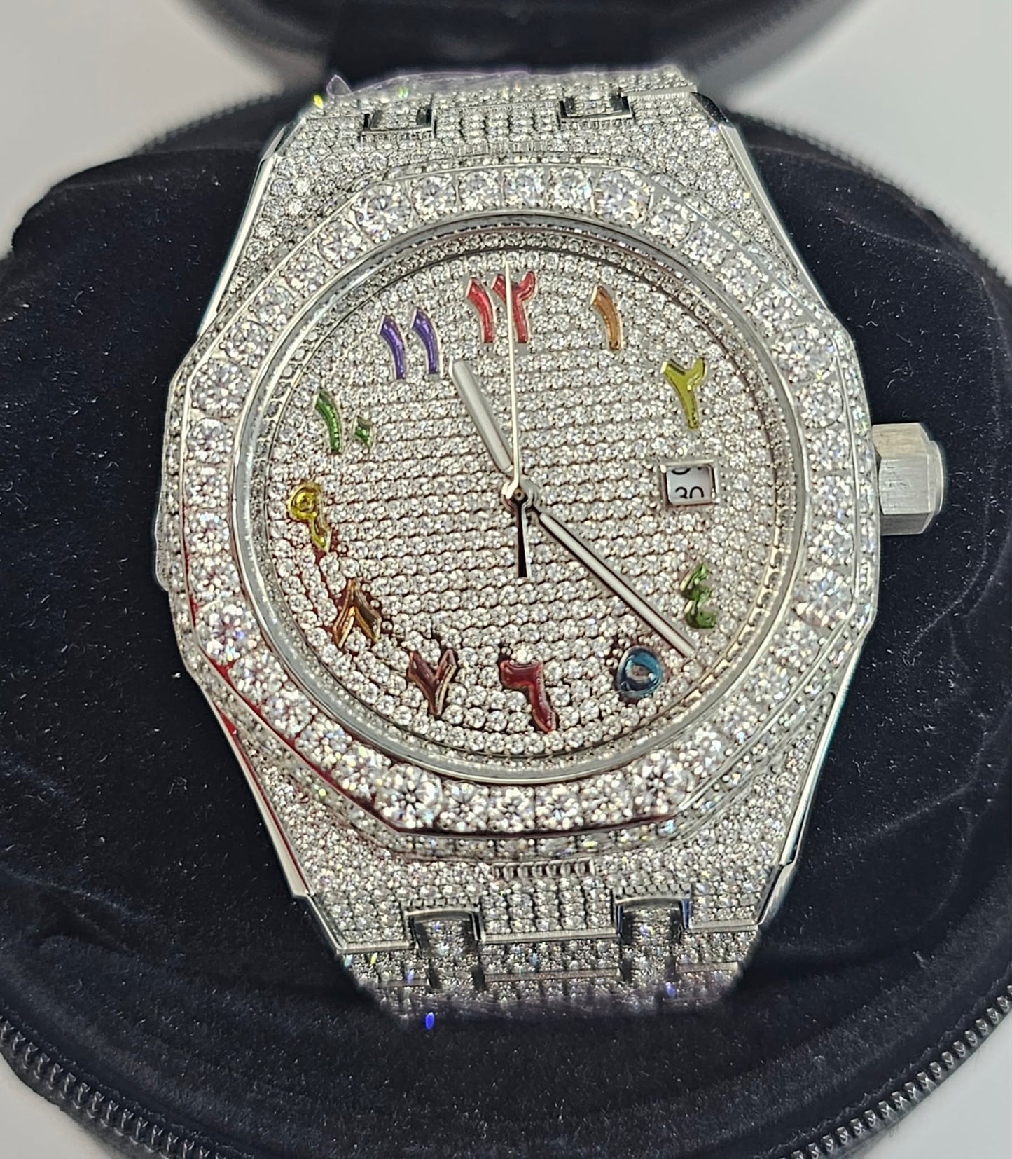 VVS Moissanite Iced Out Watch