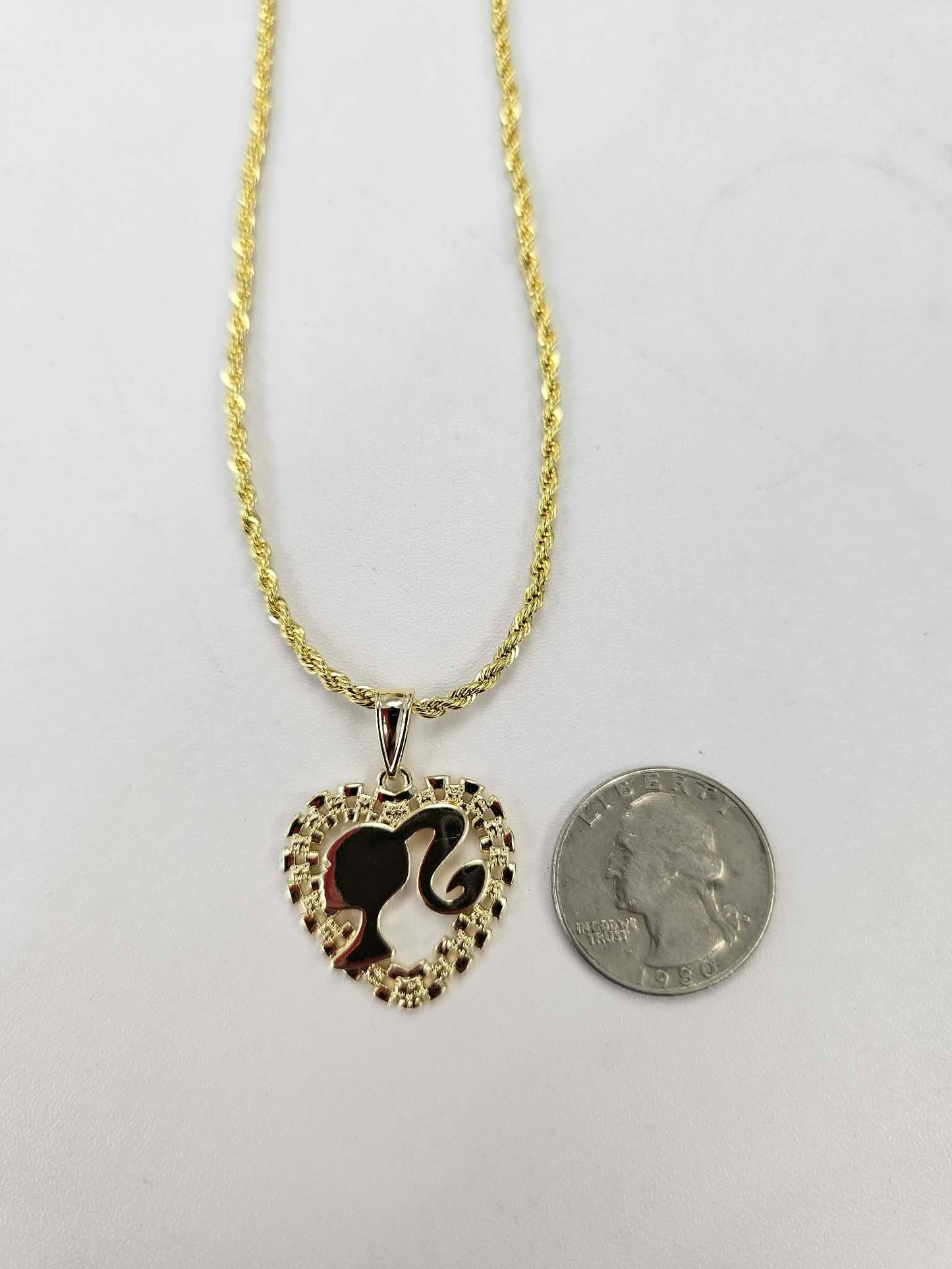 Doll Pendant With Chain